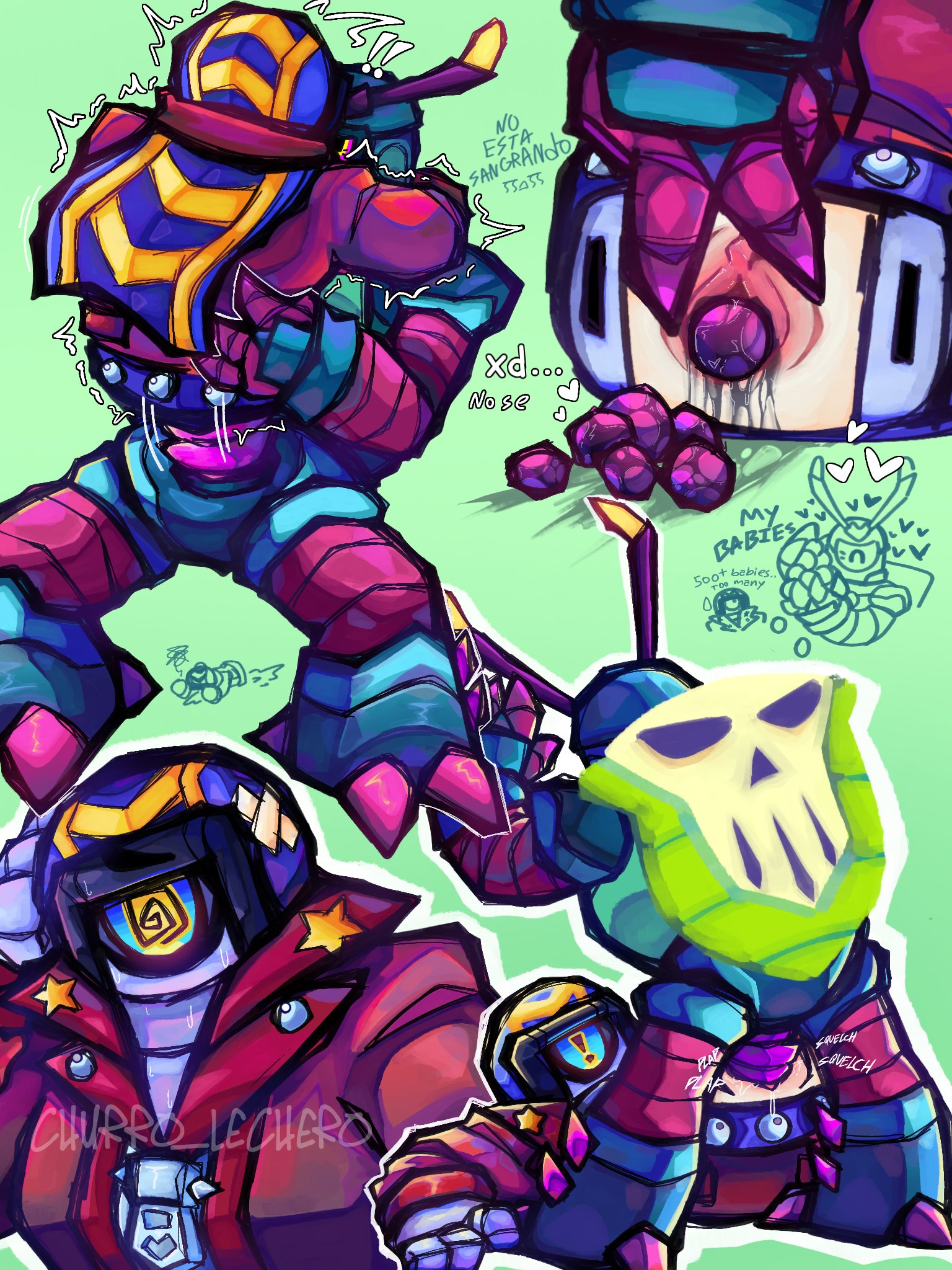 Rico (Brawl Stars) Rule 34 Image