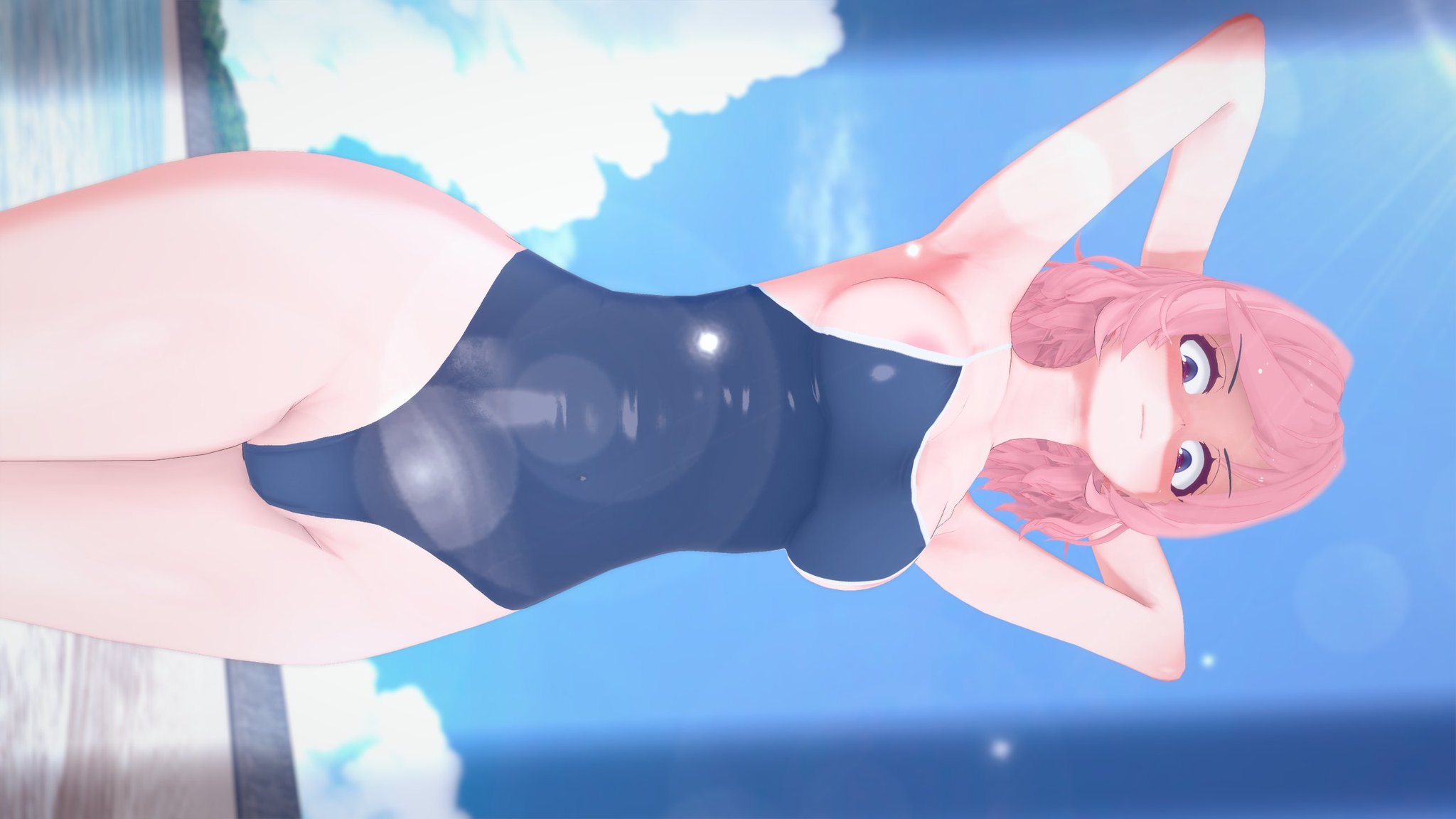 Natsuki (Doki Doki Literature Club) Rule 34 Image