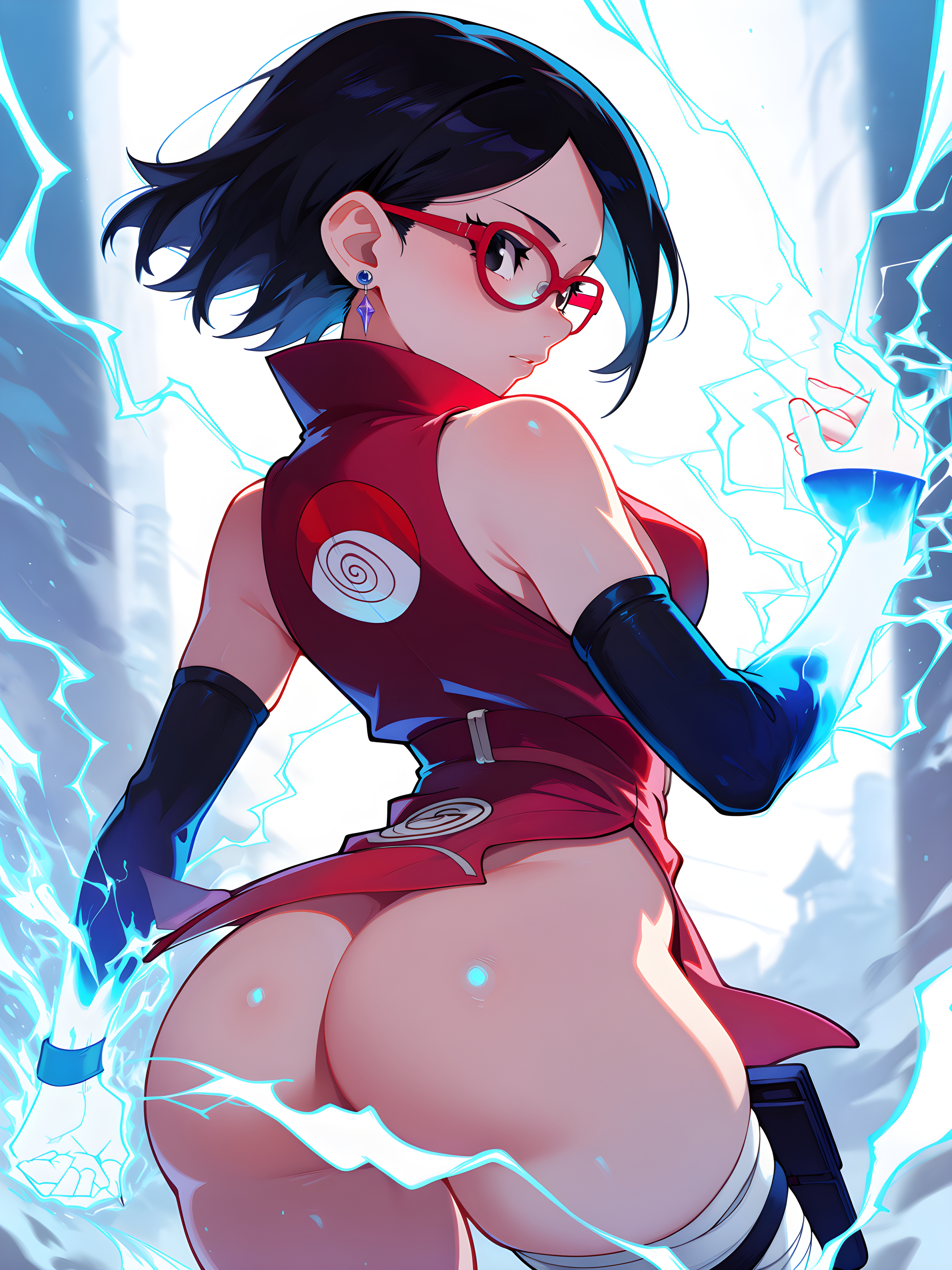 Sarada Uchiha Rule 34 Image
