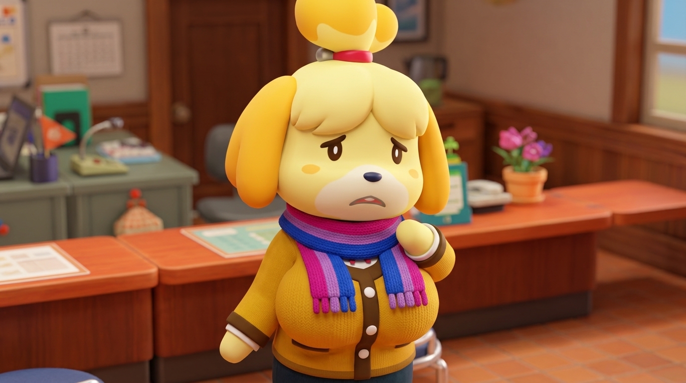 Isabelle (Animal Crossing) Rule 34 Image