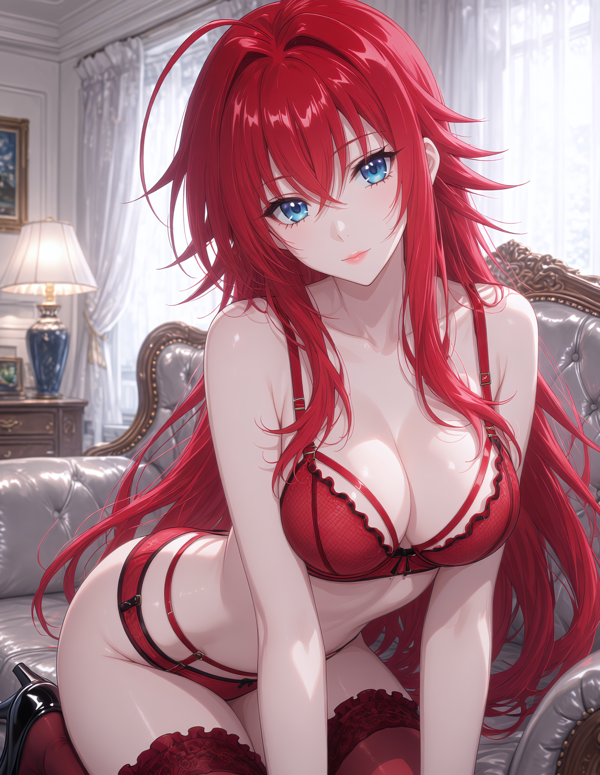 Rias Gremory (High School Dxd) Rule 34 Image