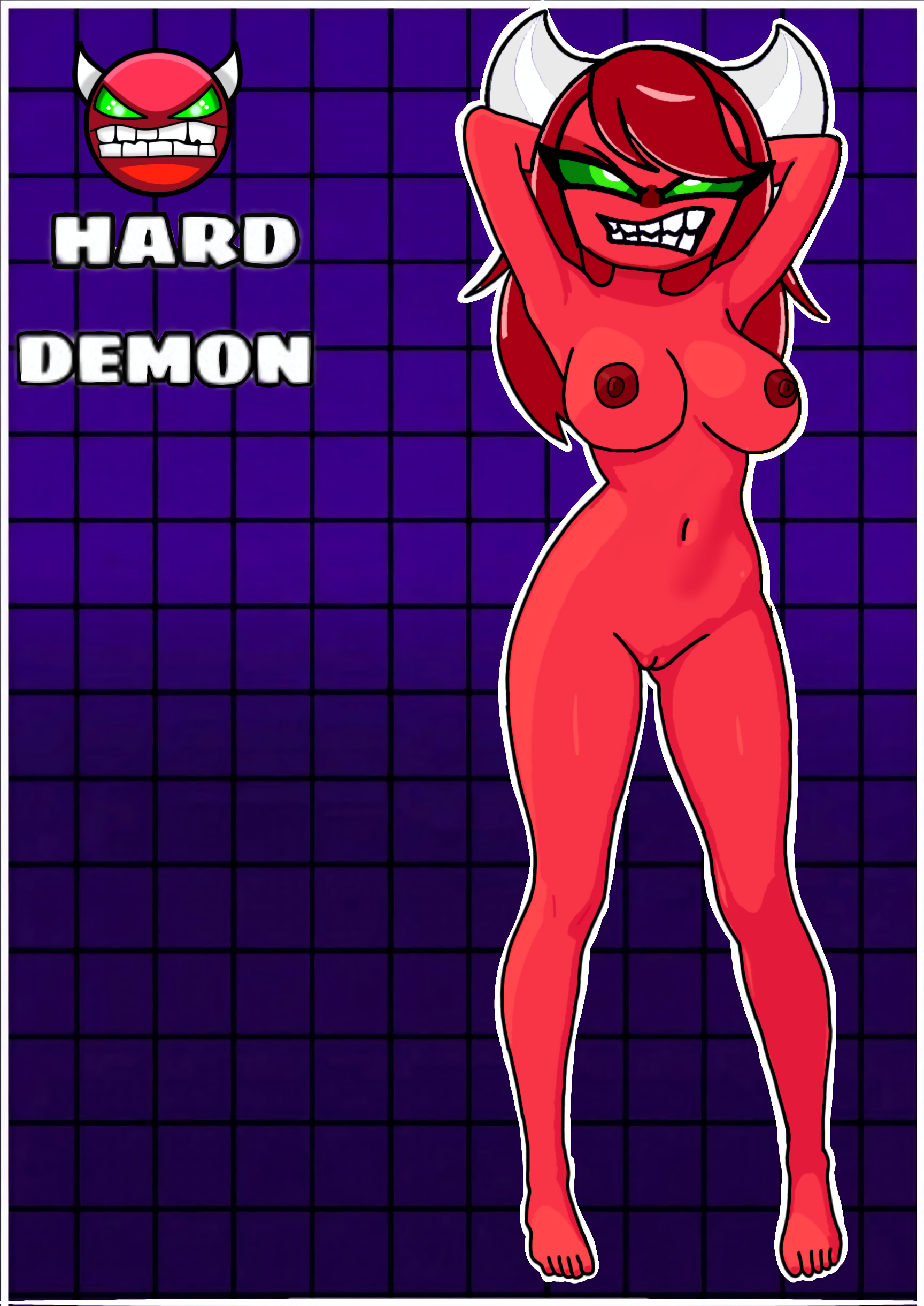 Hard Demon (Geometry Dash) Rule 34 Image
