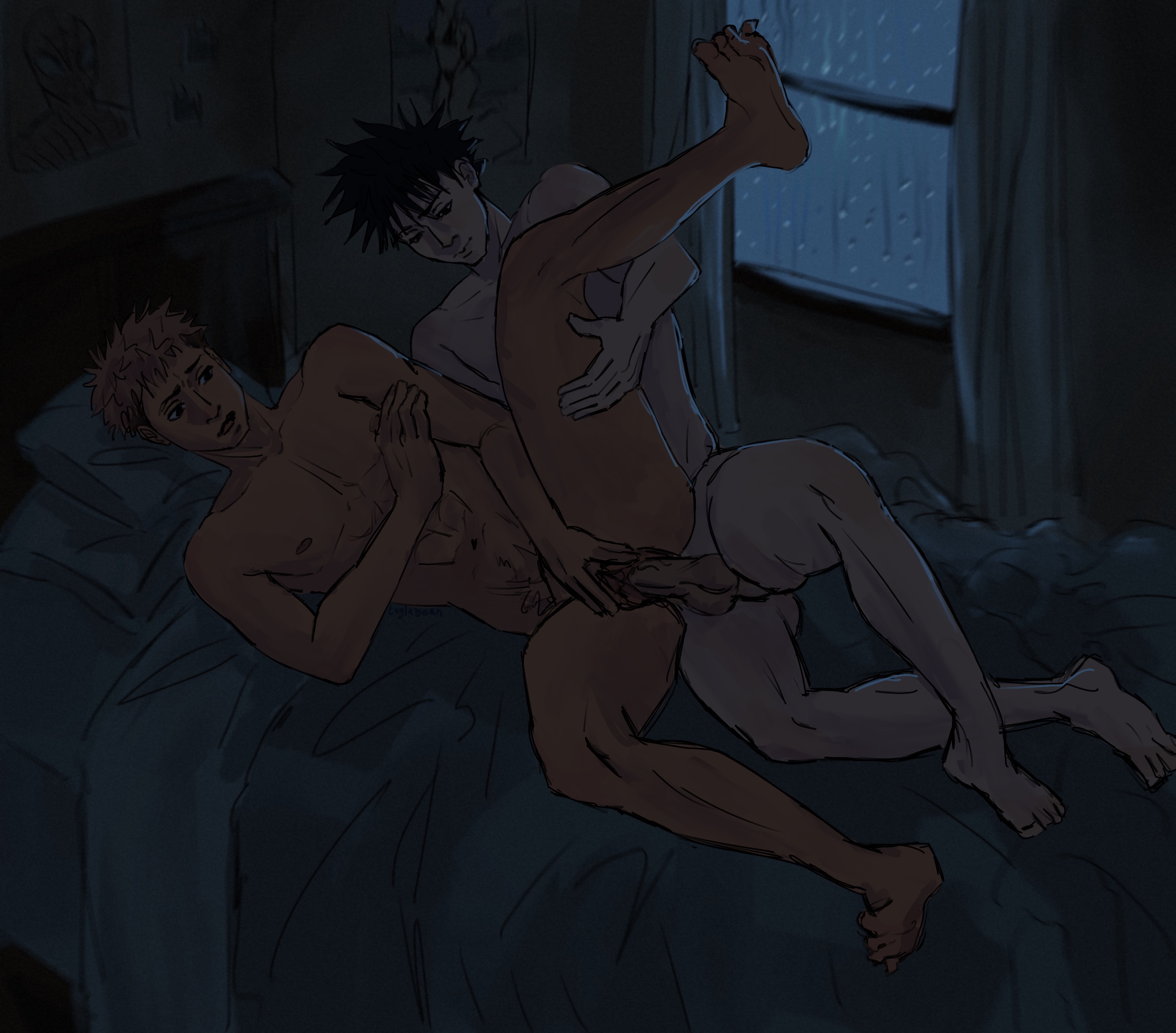 Fushiguro Megumi (Jujutsu Kaisen) Rule 34 Image