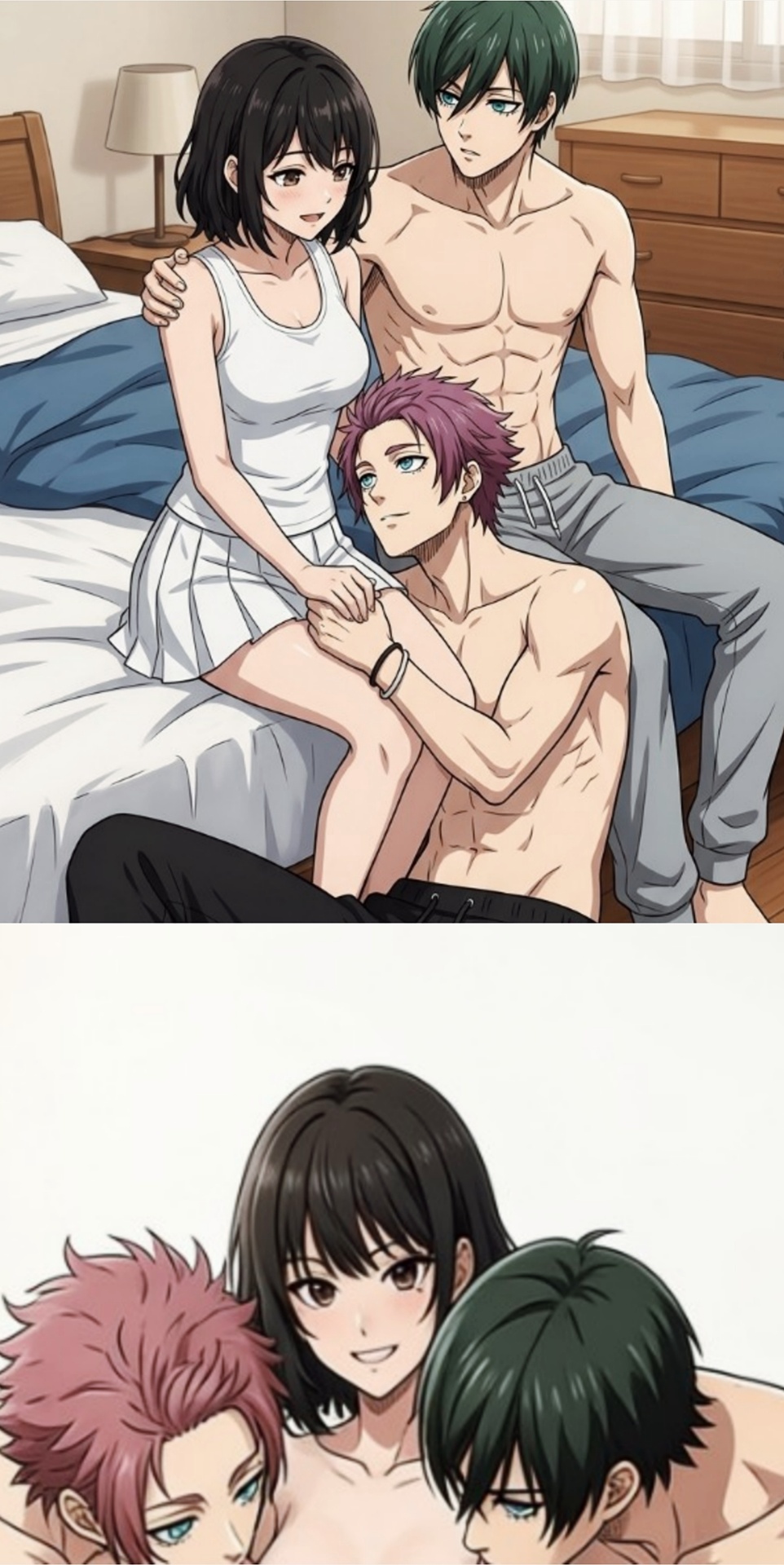 Itoshi Rin (Blue Lock) Rule 34 Image