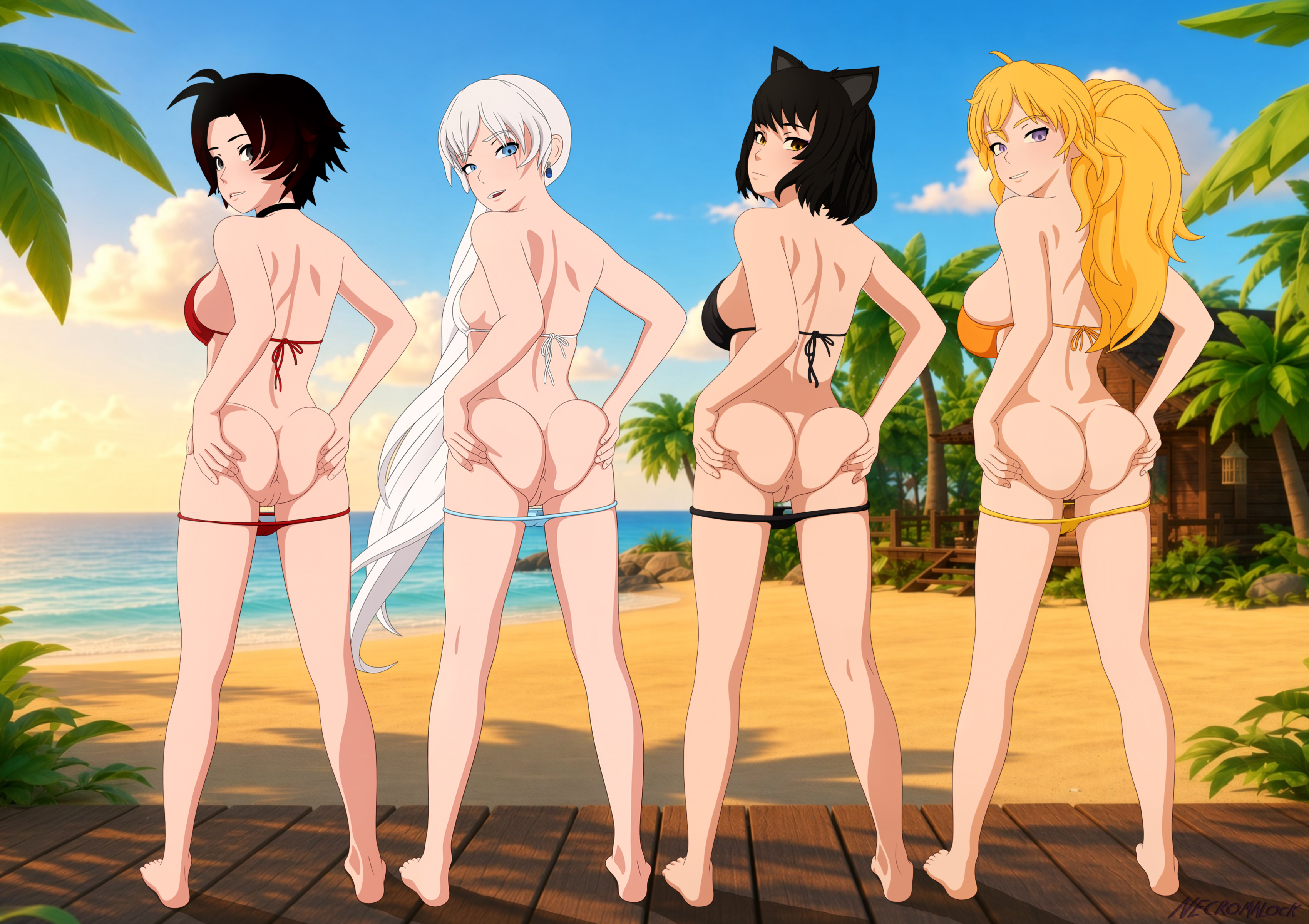Blake Belladonna (Rwby) Rule 34 Image