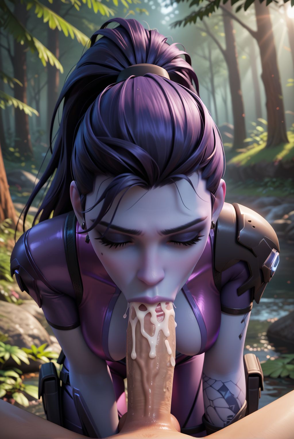 Widowmaker (Blizzard Entertainment) Rule 34 Image