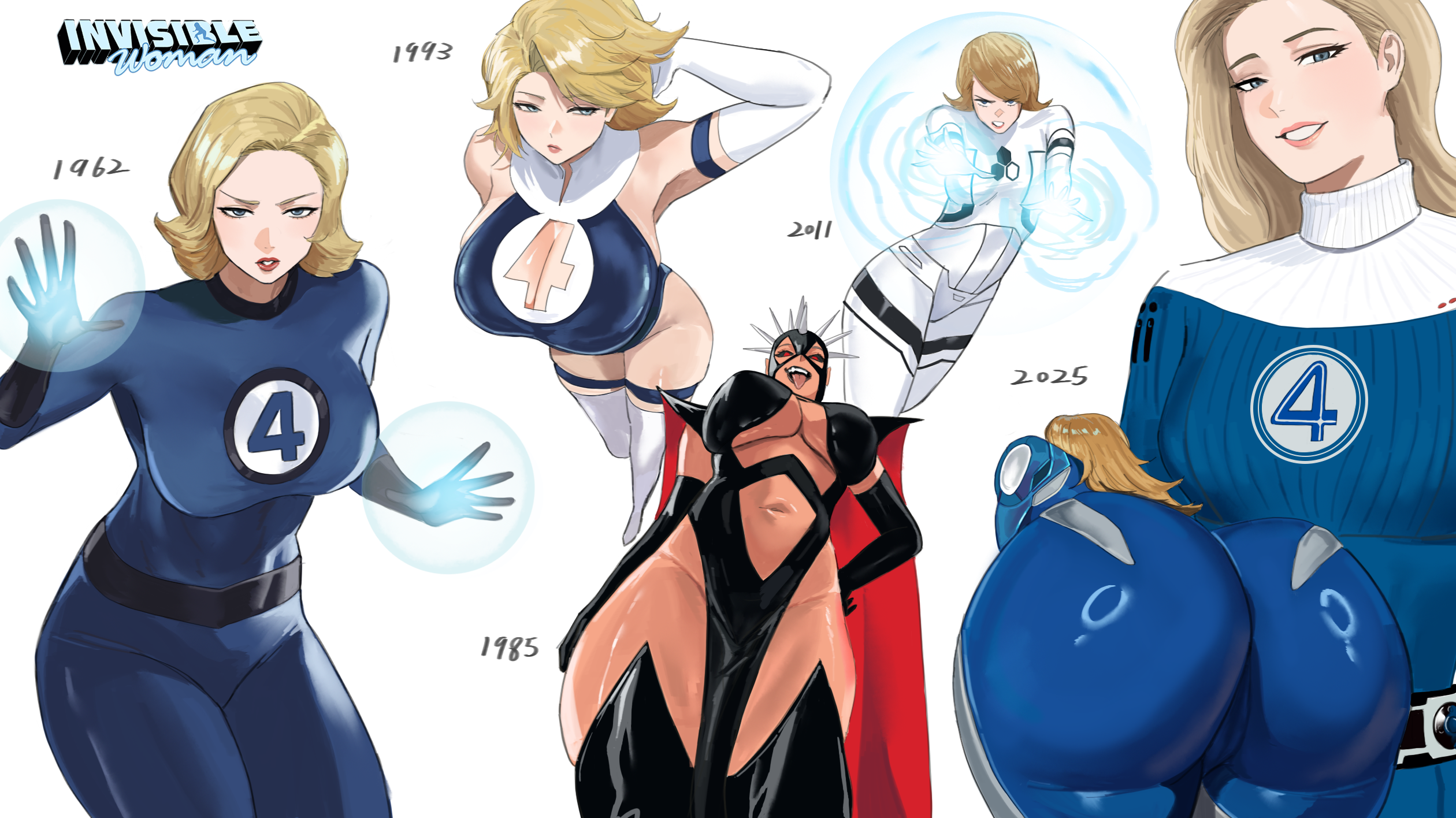 Invisible Woman (Marvel) Rule 34 Image