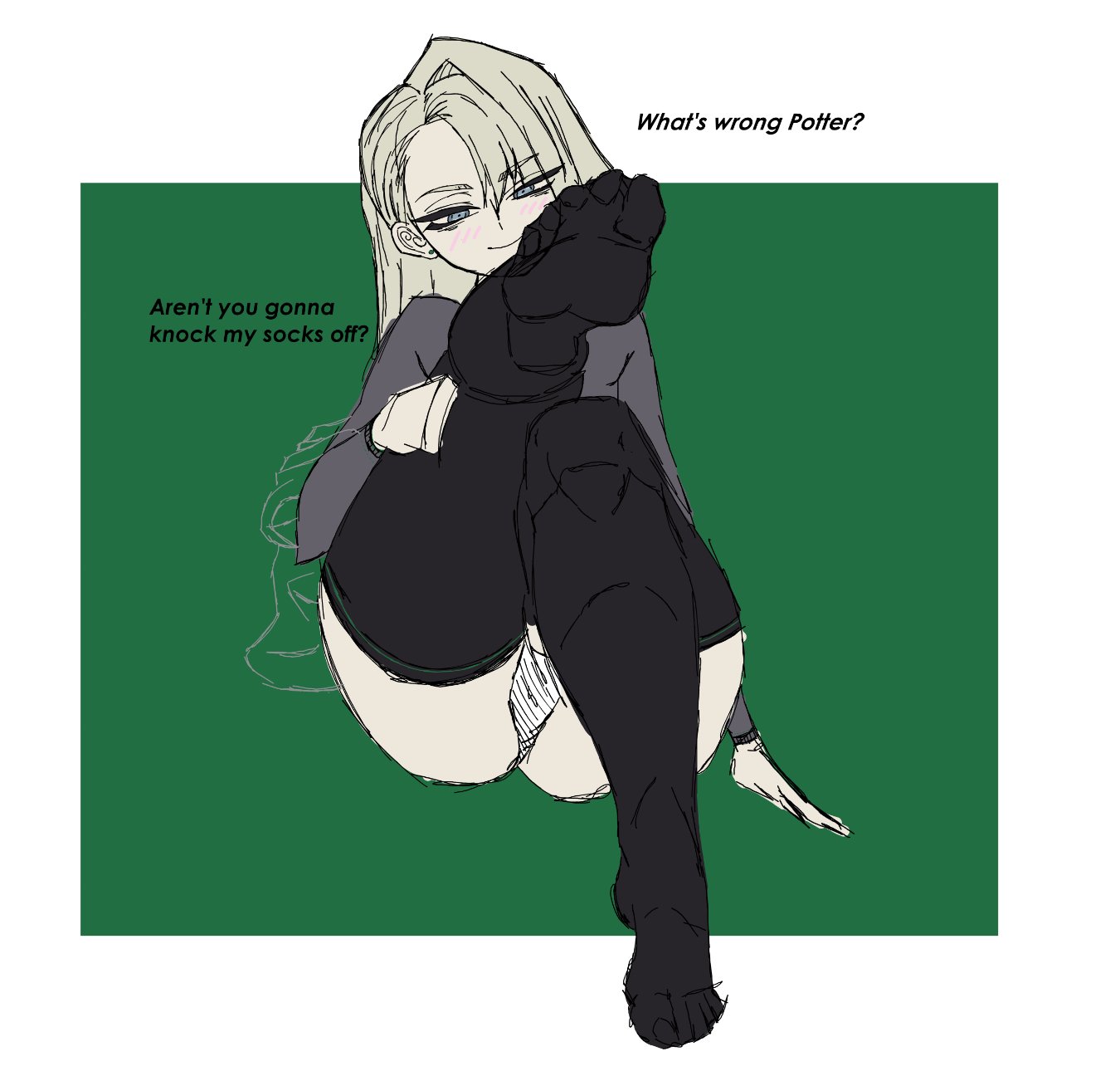 Draco Malfoy (Harry Potter) Rule 34 Image