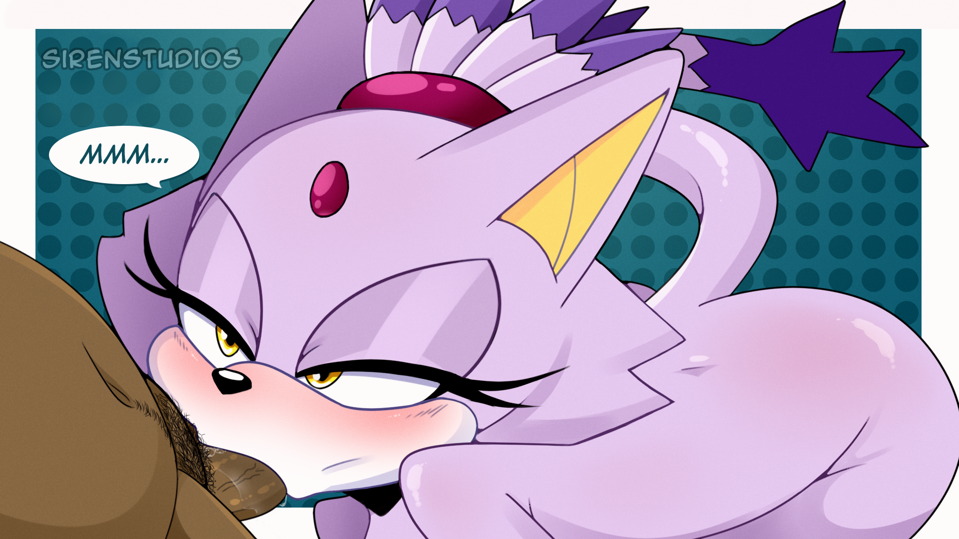 Blaze The Cat (Sega) Rule 34 Image