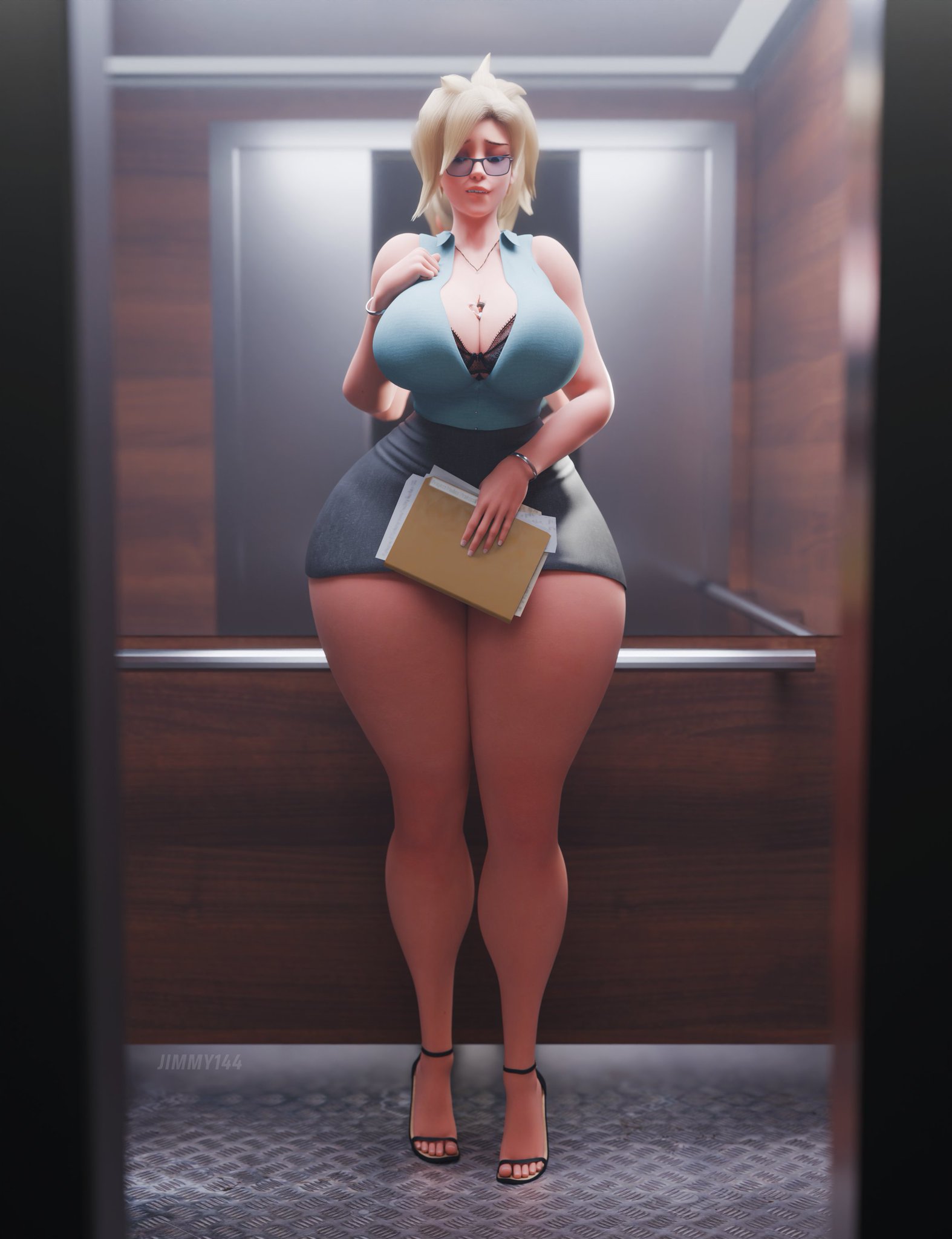 Angela Ziegler (Activision) Rule 34 Image