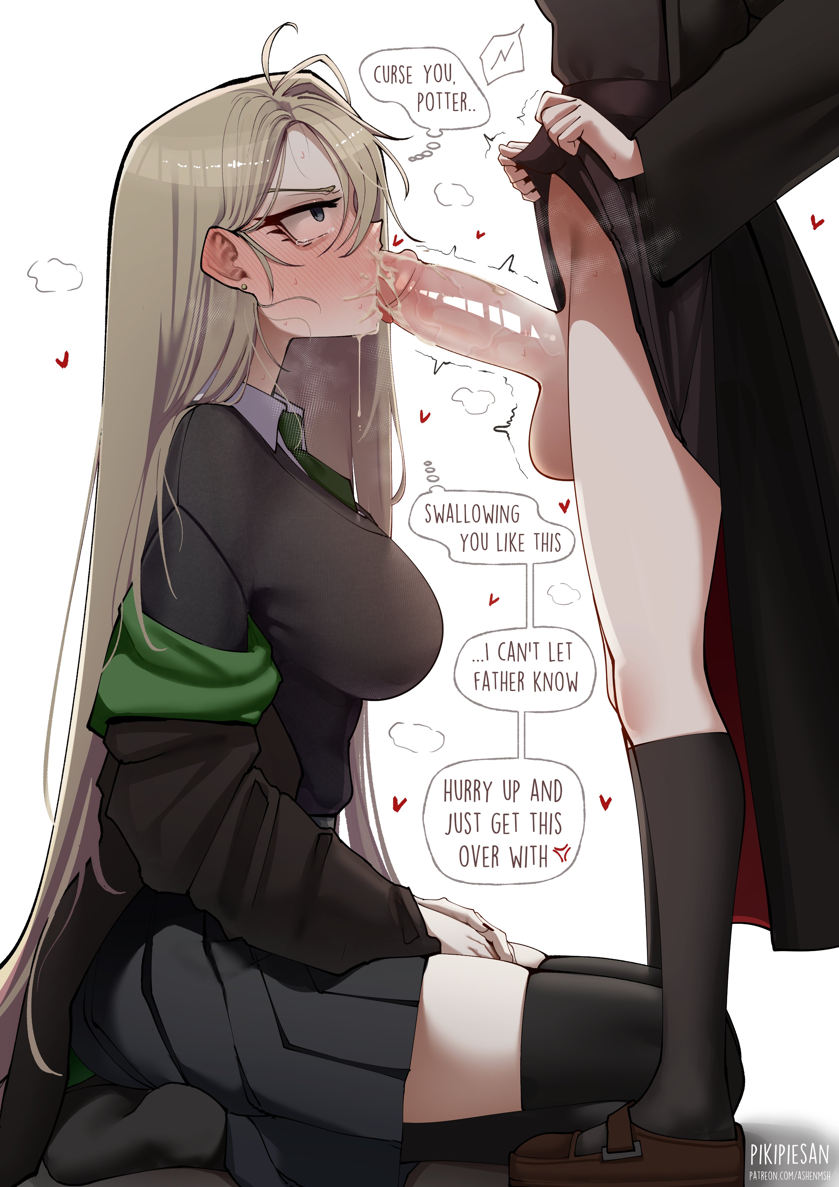 Draco Malfoy (Harry Potter) Rule 34 Image
