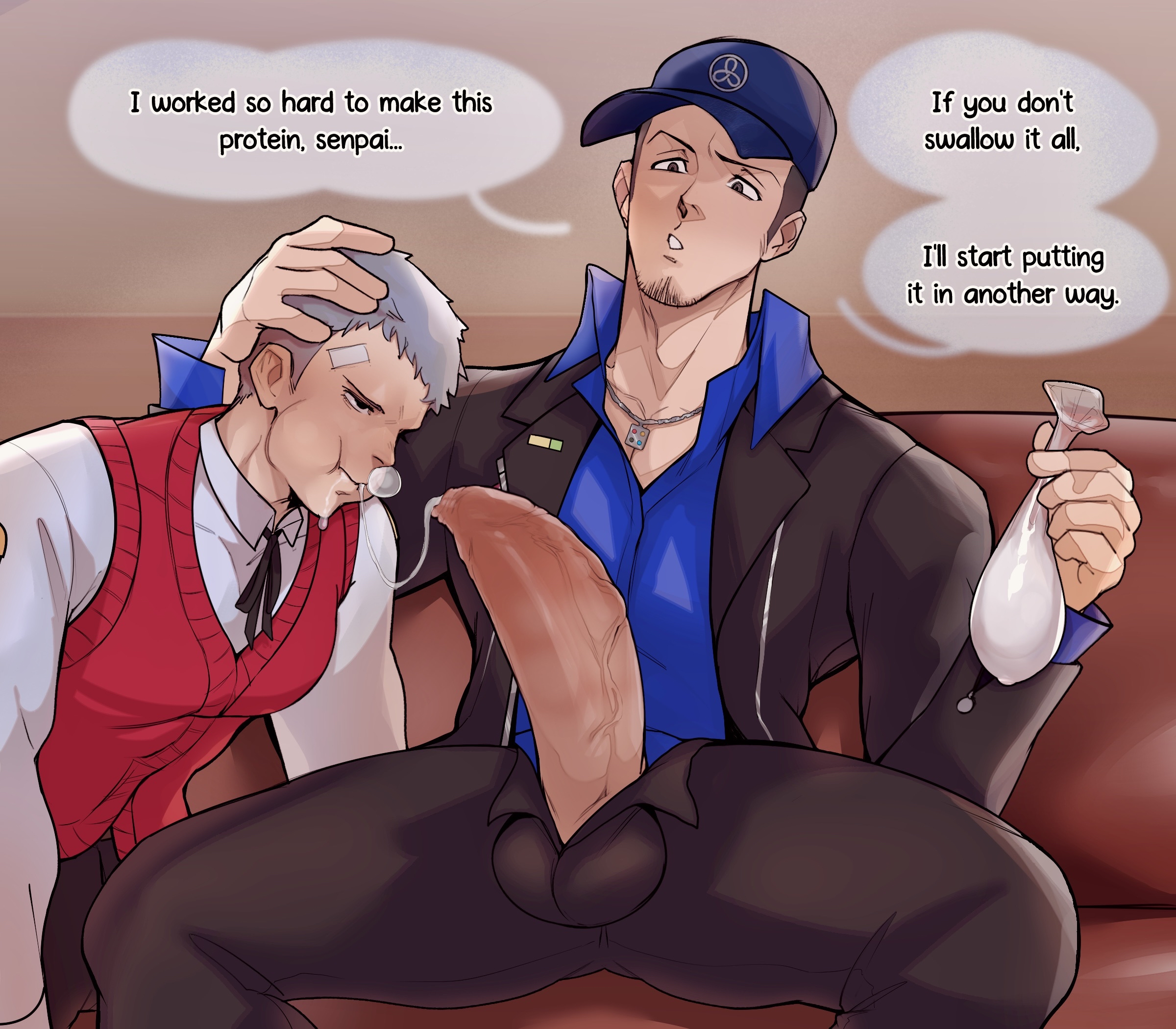 Akihiko Sanada (Persona) Rule 34 Image