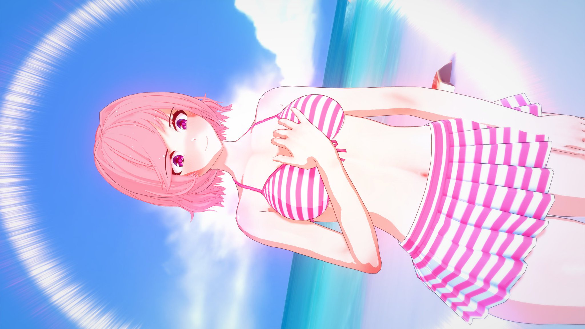 Natsuki (Doki Doki Literature Club) Rule 34 Image