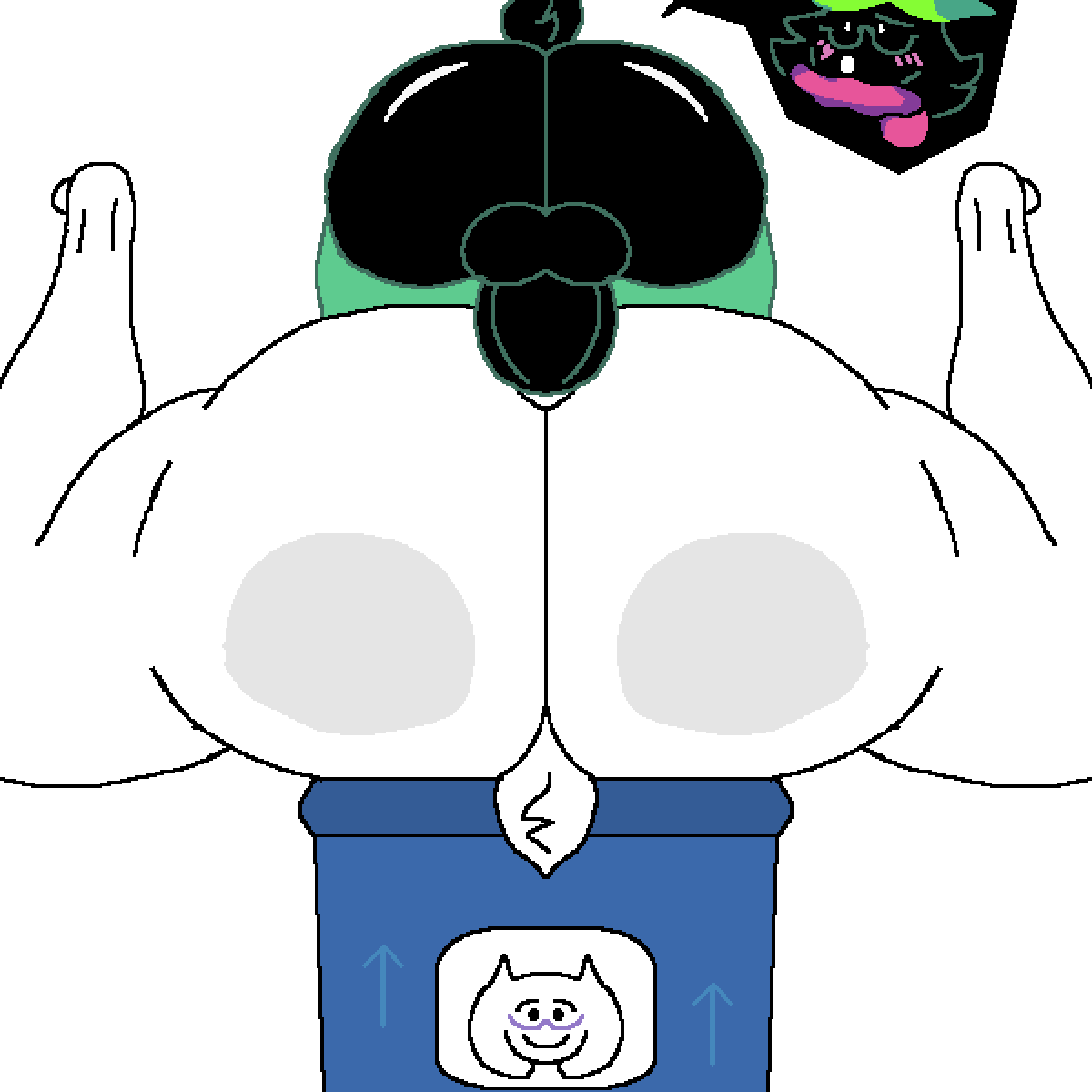 Ralsei (Deltagoon) Rule 34 Image