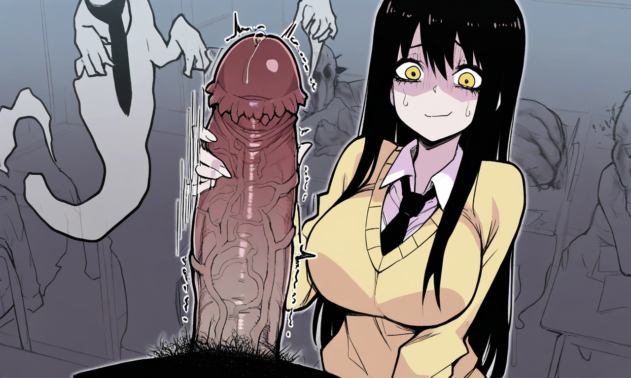 Yotsuya Miko (Mieruko-Chan) Rule 34 Image