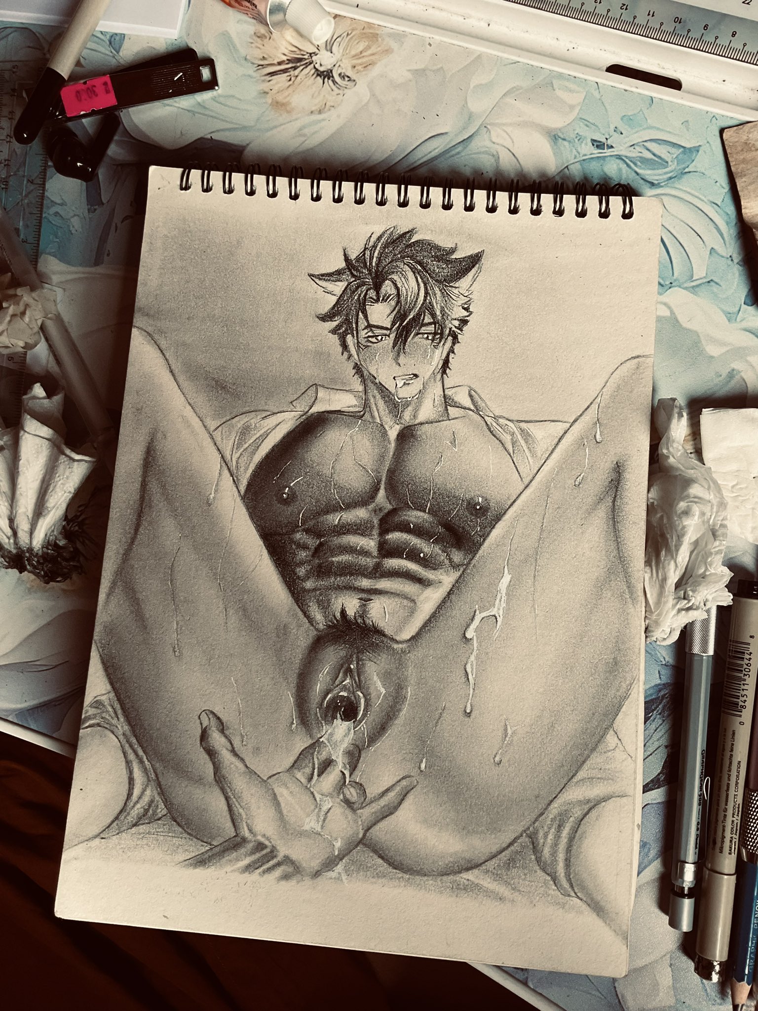 Wriothesley (Genshin Impact) Rule 34 Image