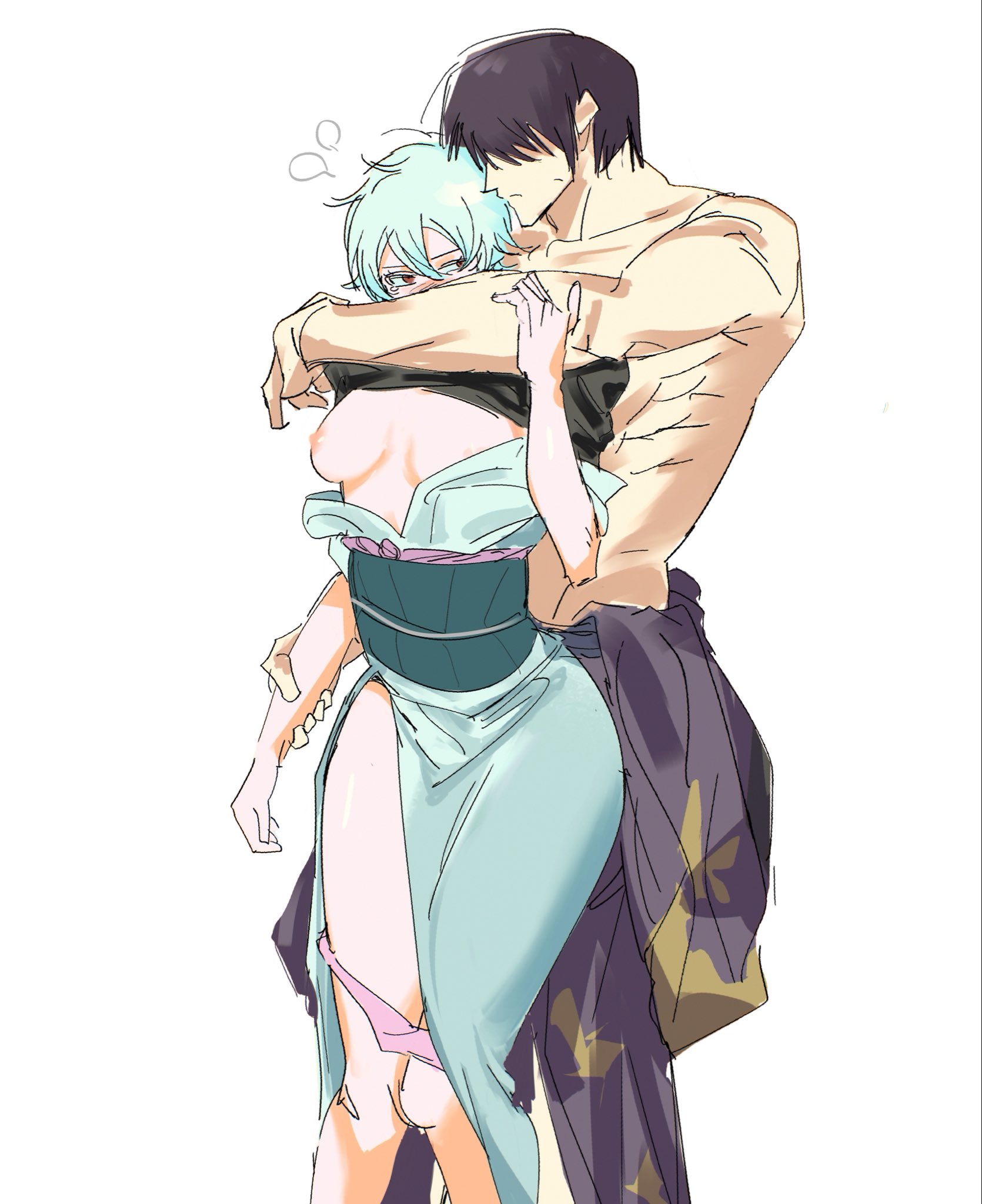 Ginko Sakata (Gintama) Rule 34 Image