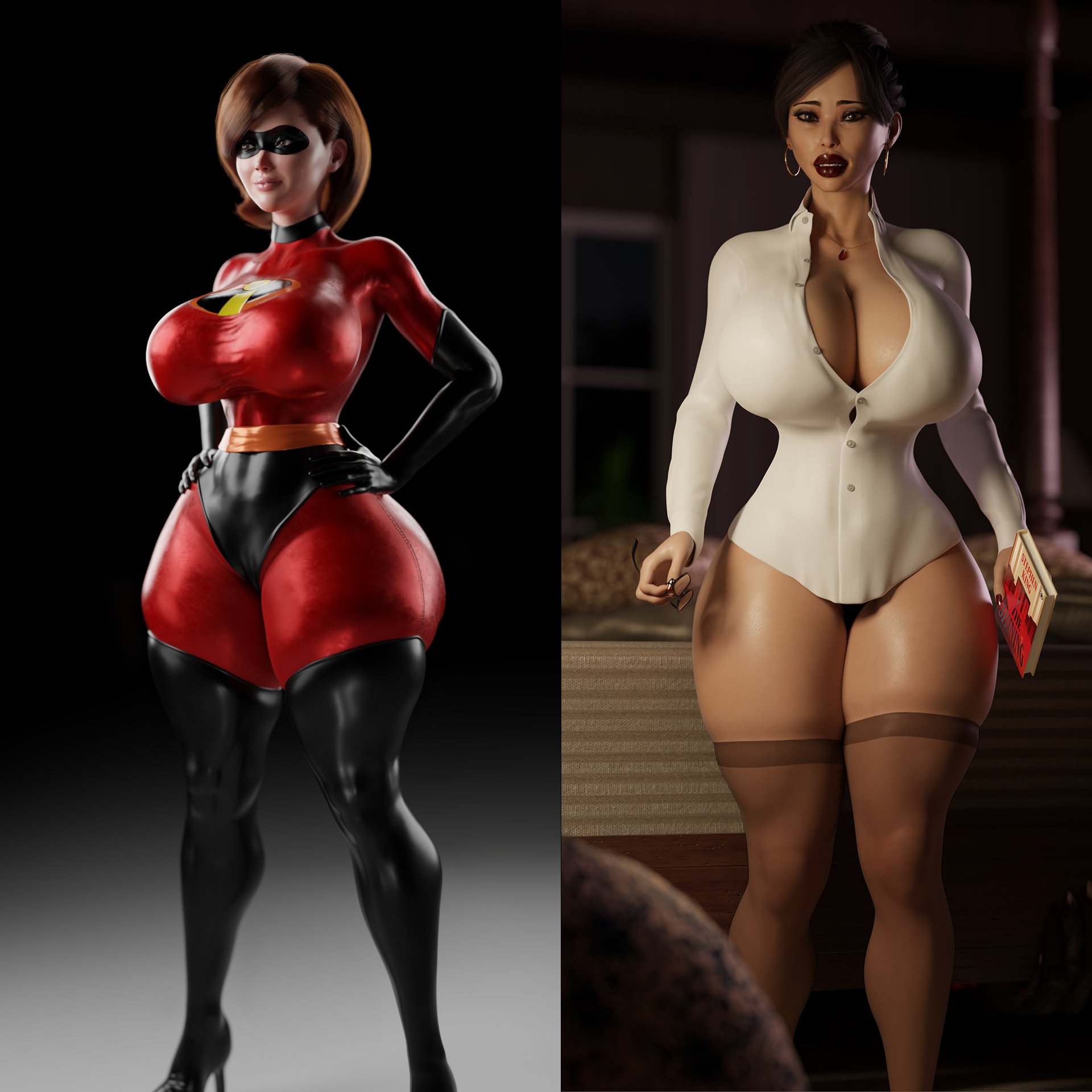 Elastigirl (Disney) Rule 34 Image