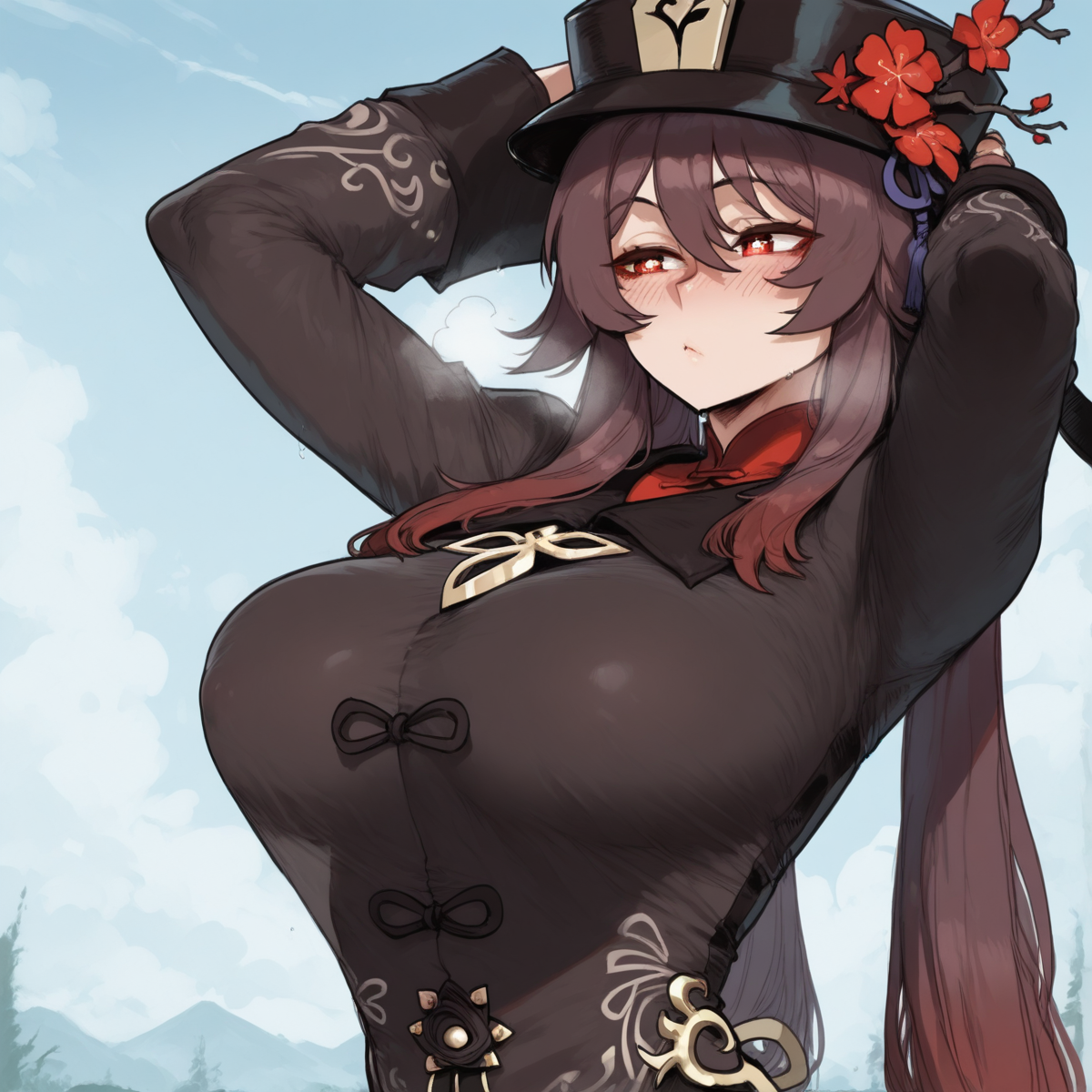 Hu Tao (Genshin Impact) Rule 34 Image