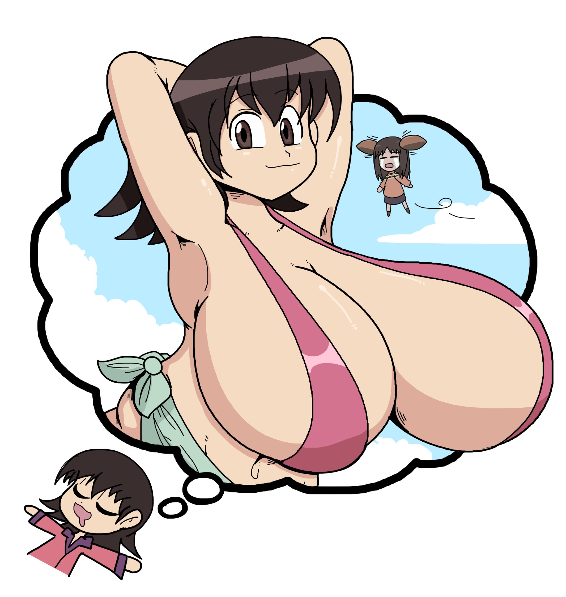 Tomo Takino (Azumanga Daiou) Rule 34 Image