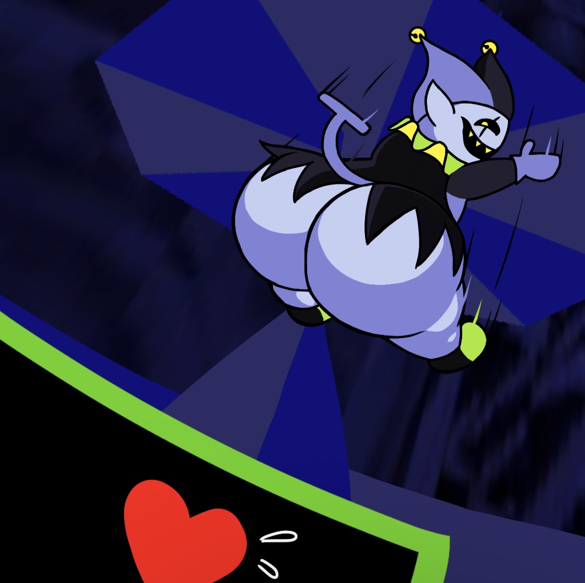 Jevil (Deltarune) Rule 34 Image