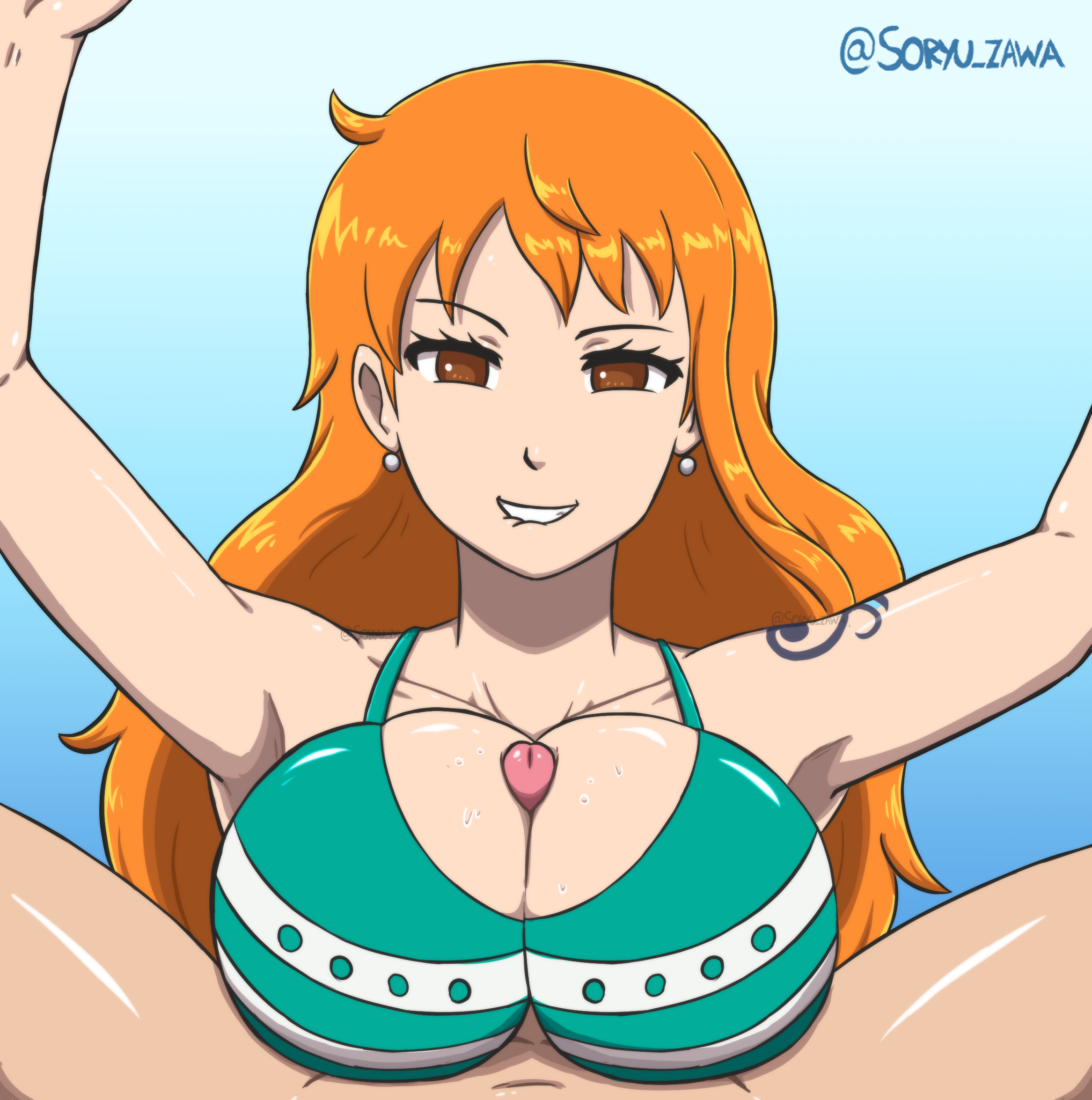 Nami (One Piece) Rule 34 Image