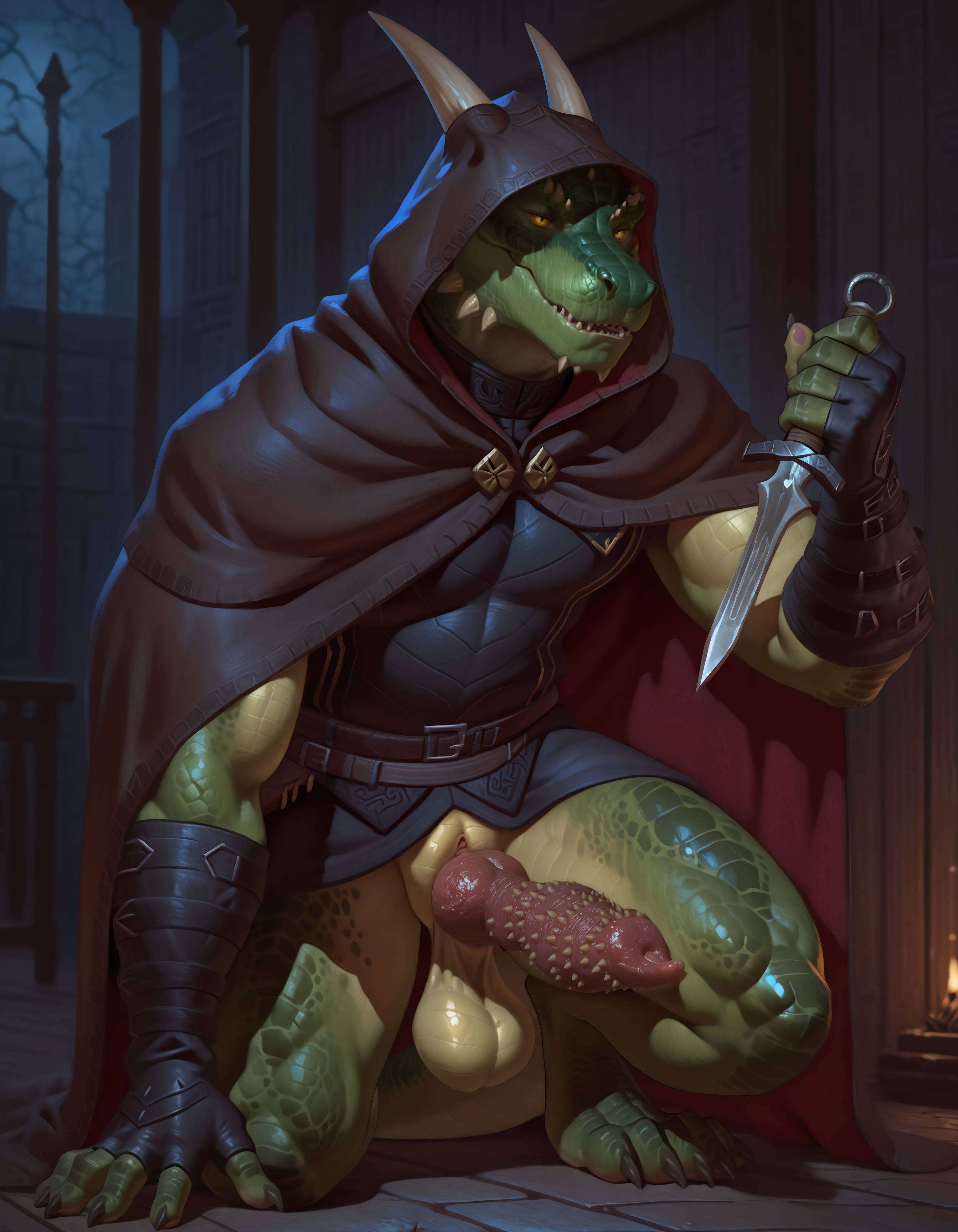Argonian (The Elder Scrolls) Rule 34 Image