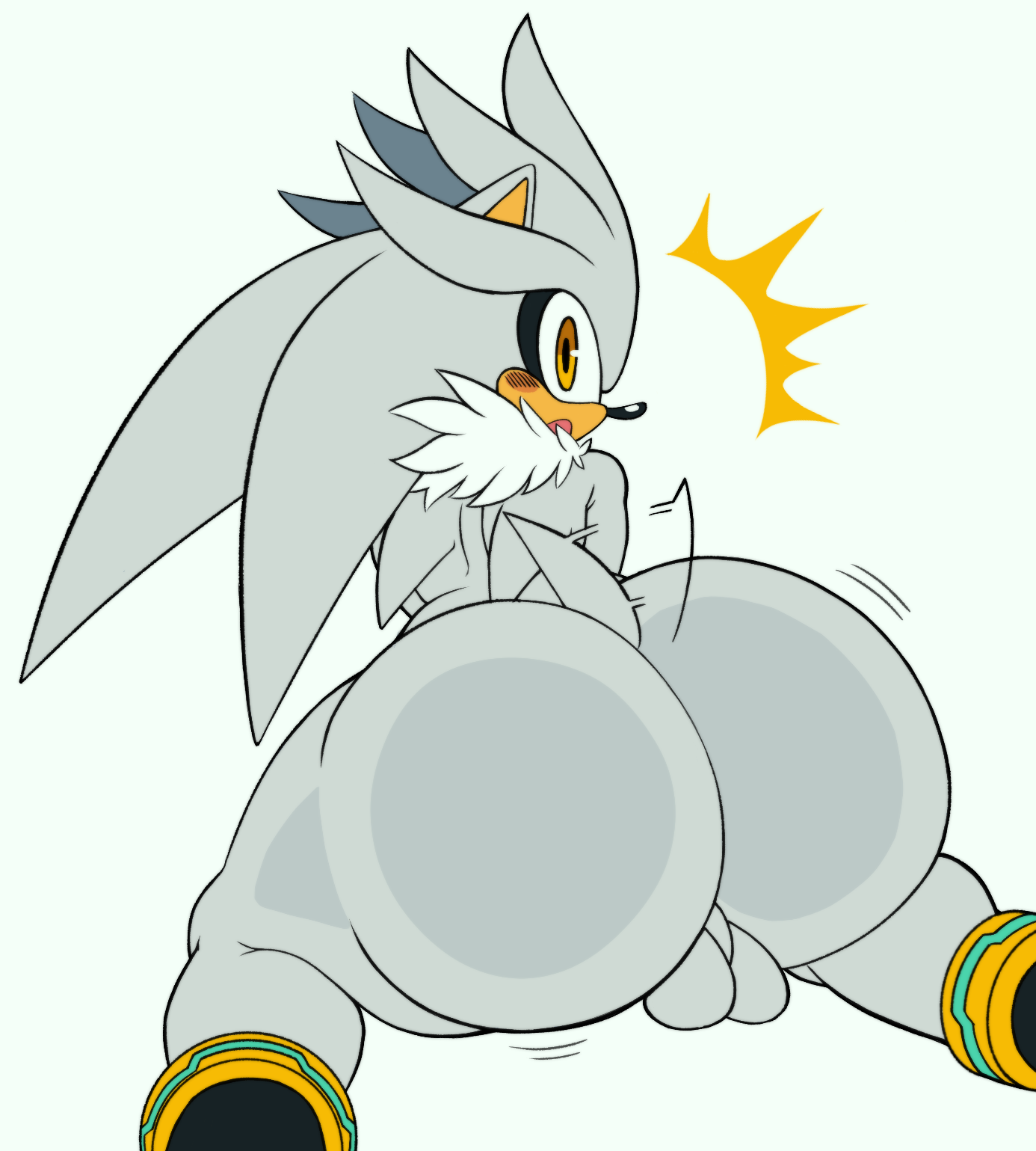 Silver The Hedgehog (Sonic (Series)) Rule 34 Image
