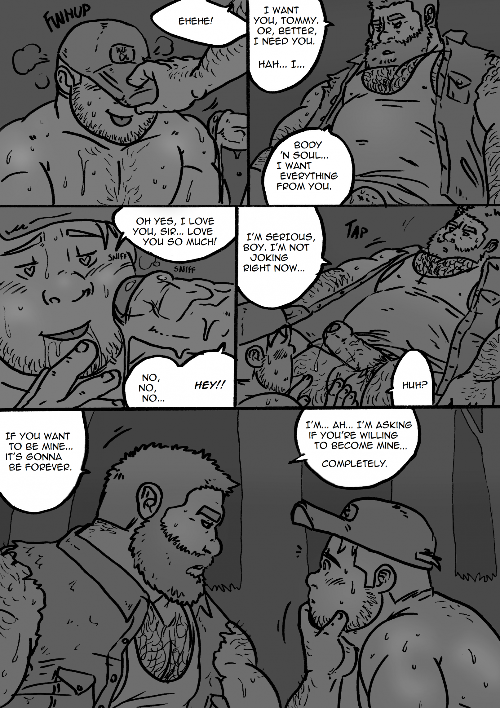 Admiring Rule 34 Image