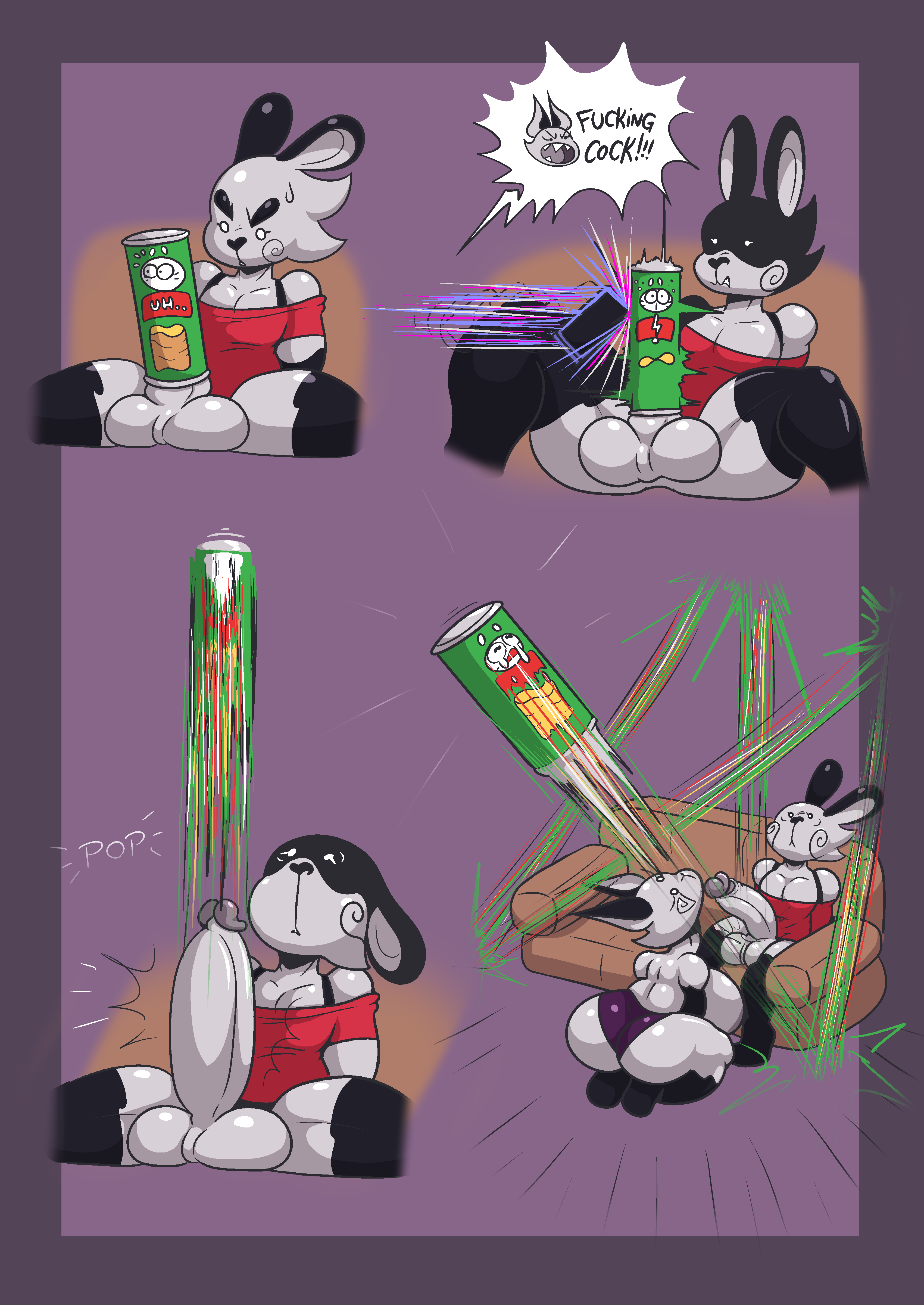 Cartoonish Rule 34 Image