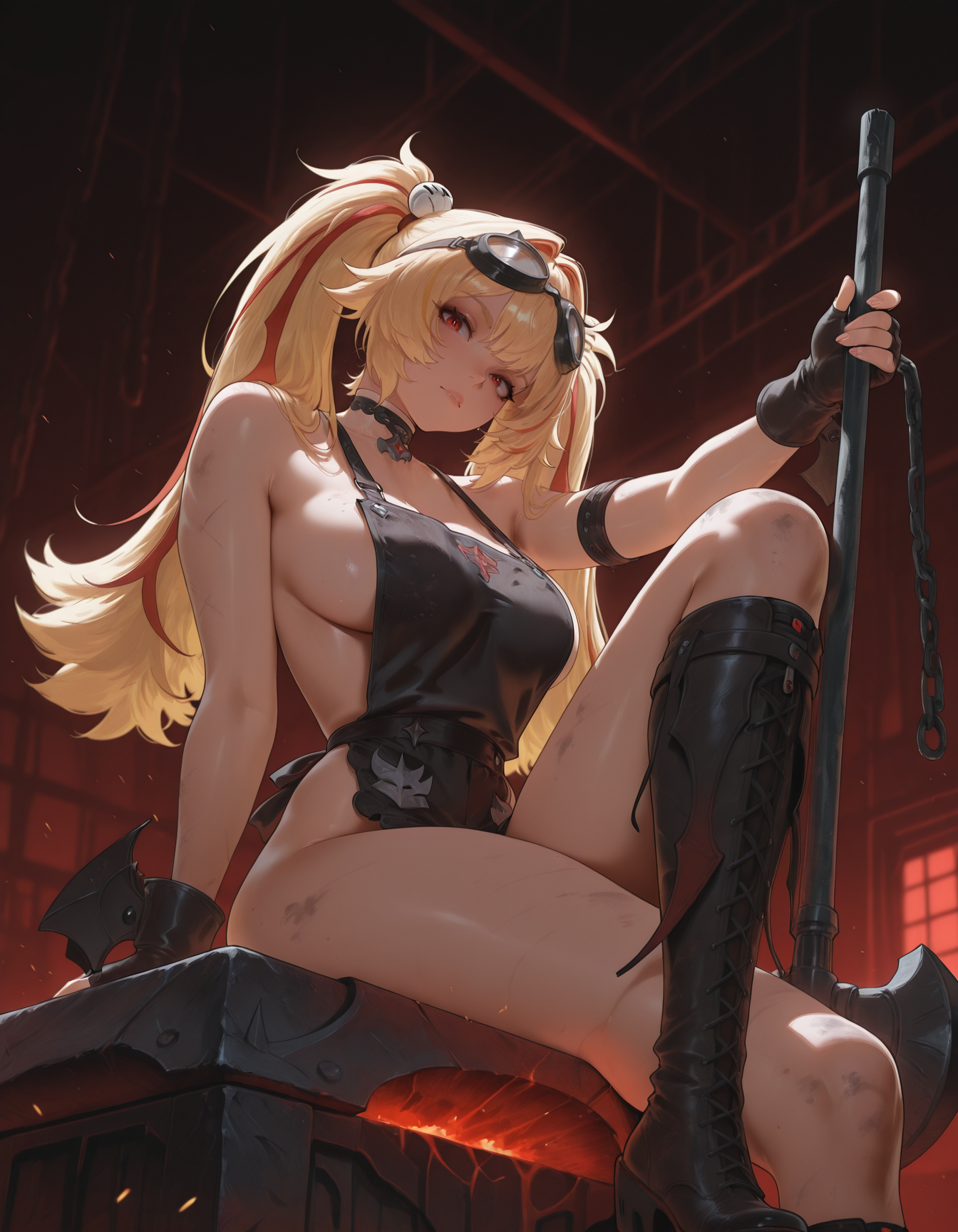Claret Flint (Mihoyo) Rule 34 Image