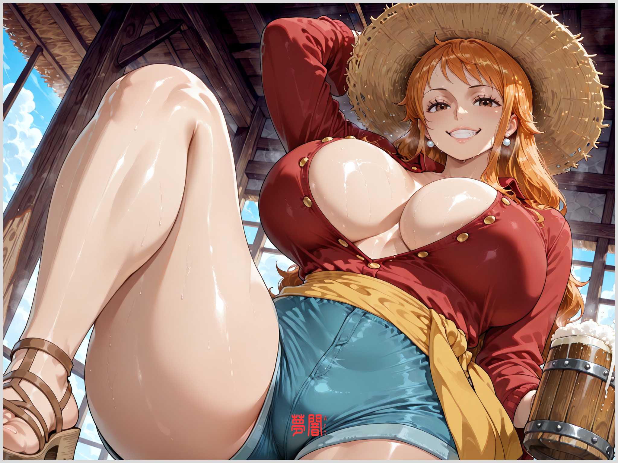 Nami (One Piece) Rule 34 Image