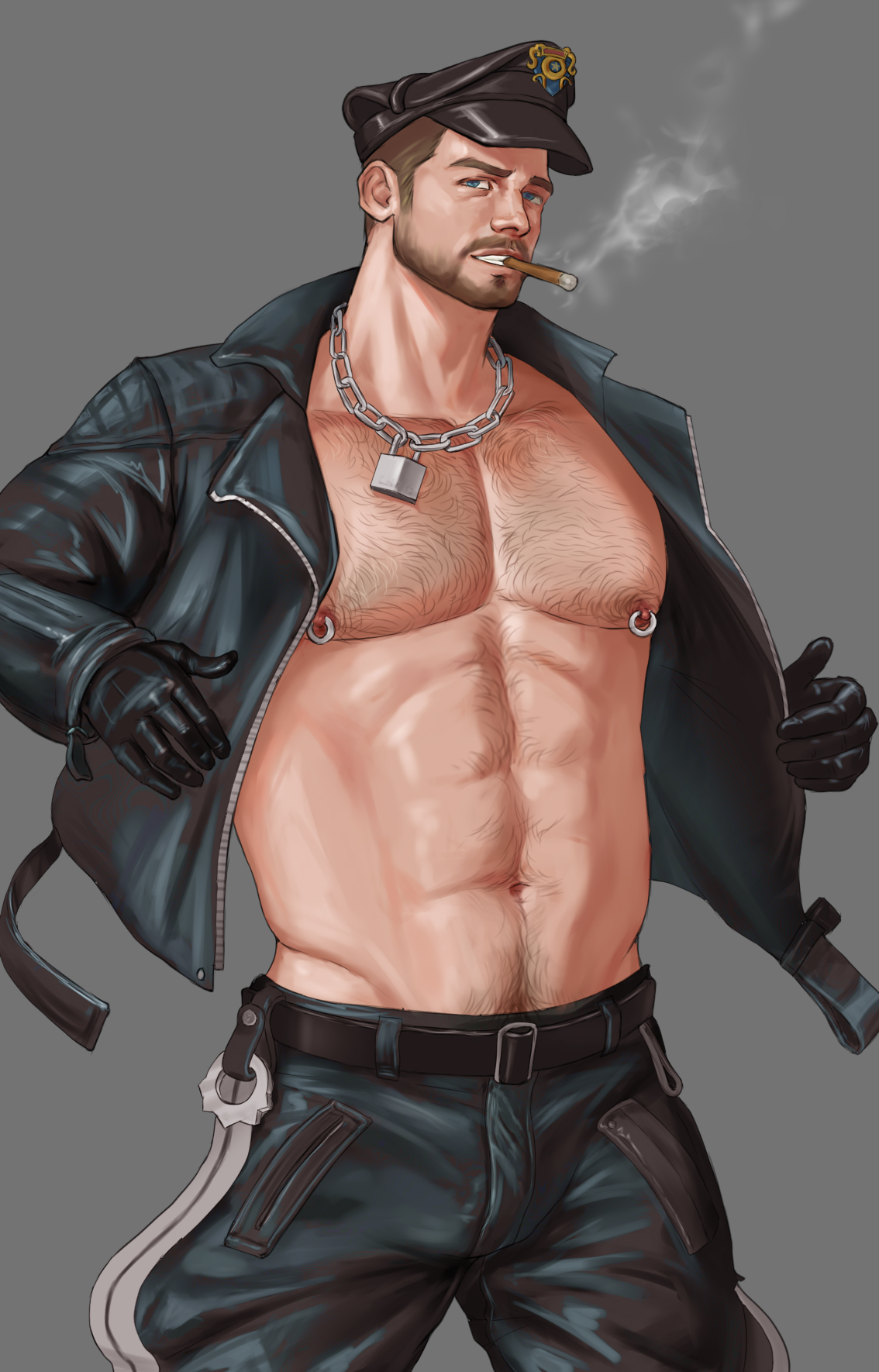 Chris Redfield (Resident Evil) Rule 34 Image