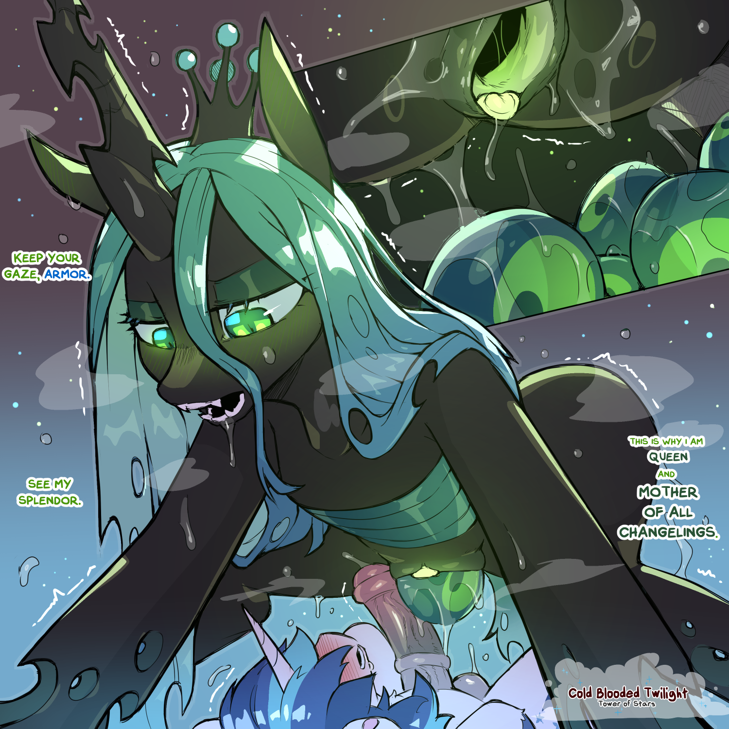 Queen Chrysalis (Mlp) Rule 34 Image