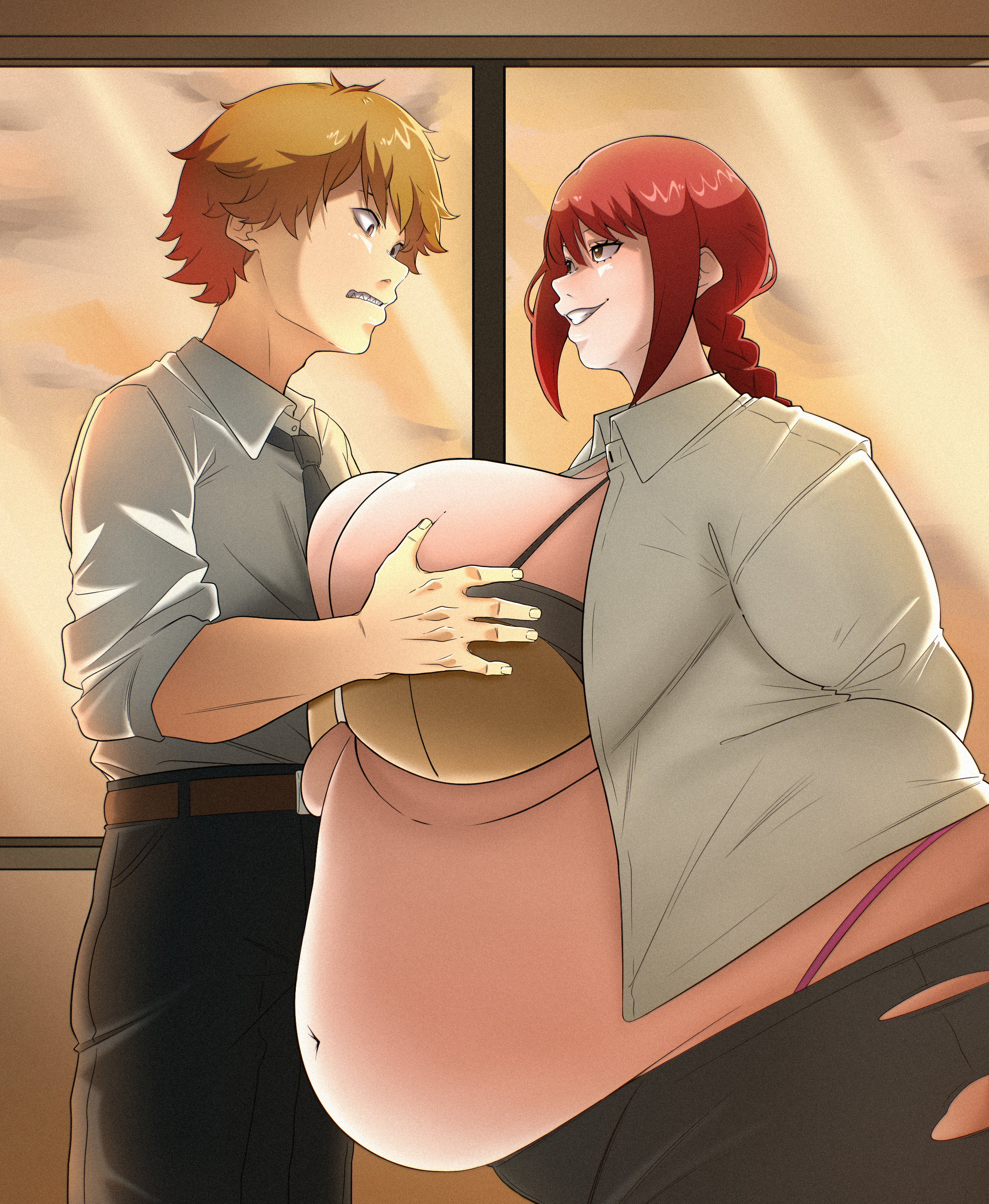 Makima (Chainsaw Man) Rule 34 Image