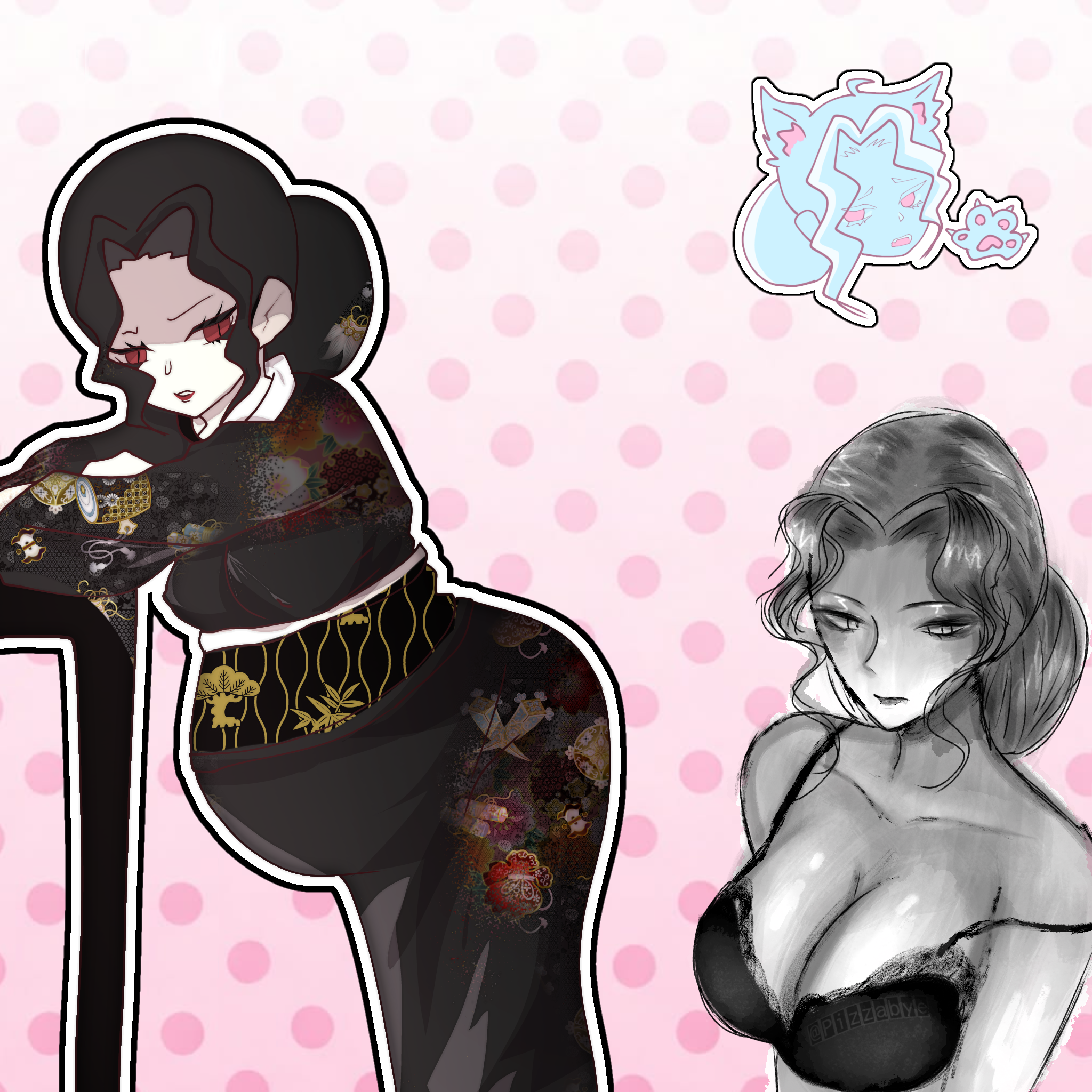 Female Muzan (Demon Slayer) Rule 34 Image