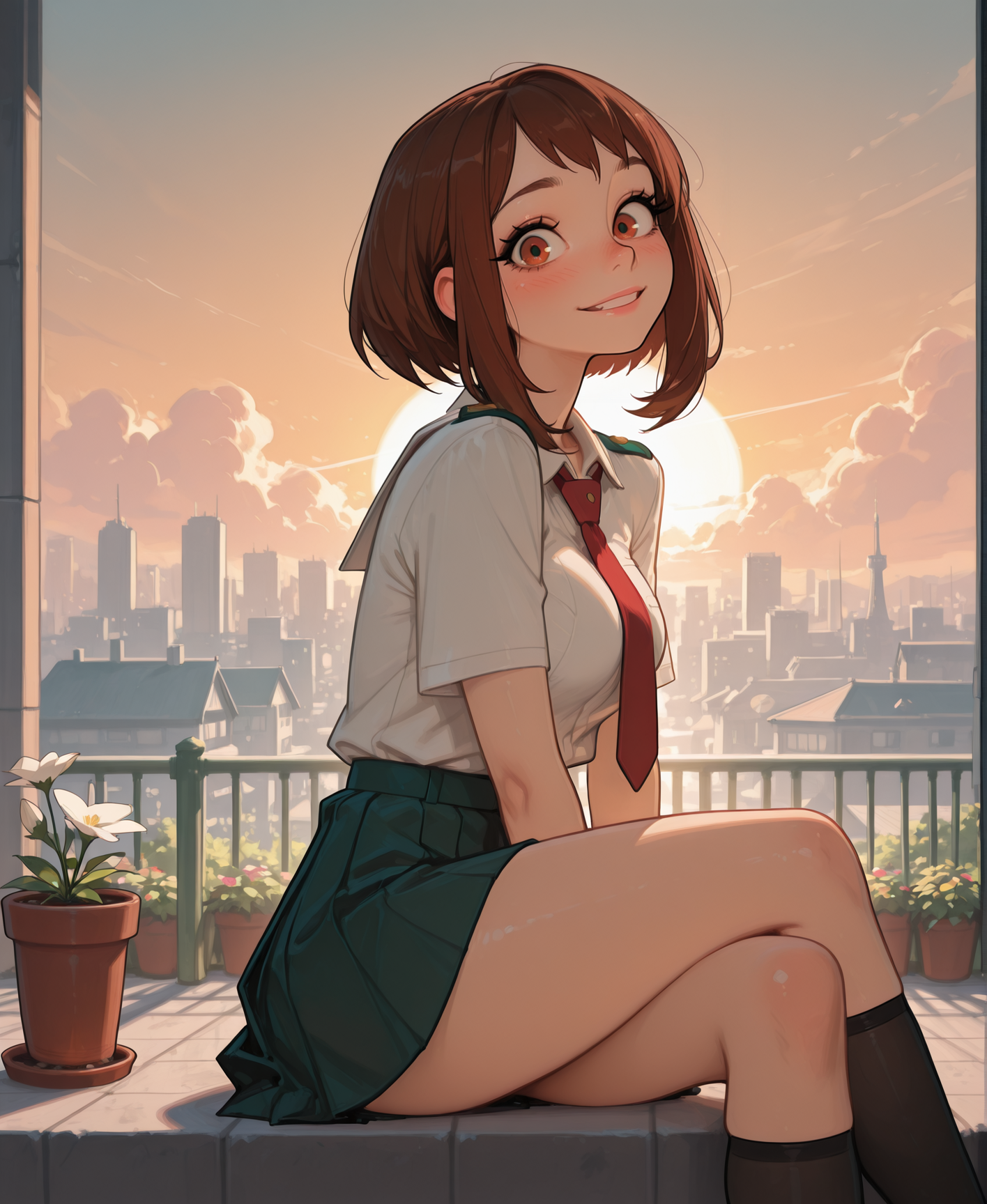 Ochako Uraraka (My Hero Academia) Rule 34 Image