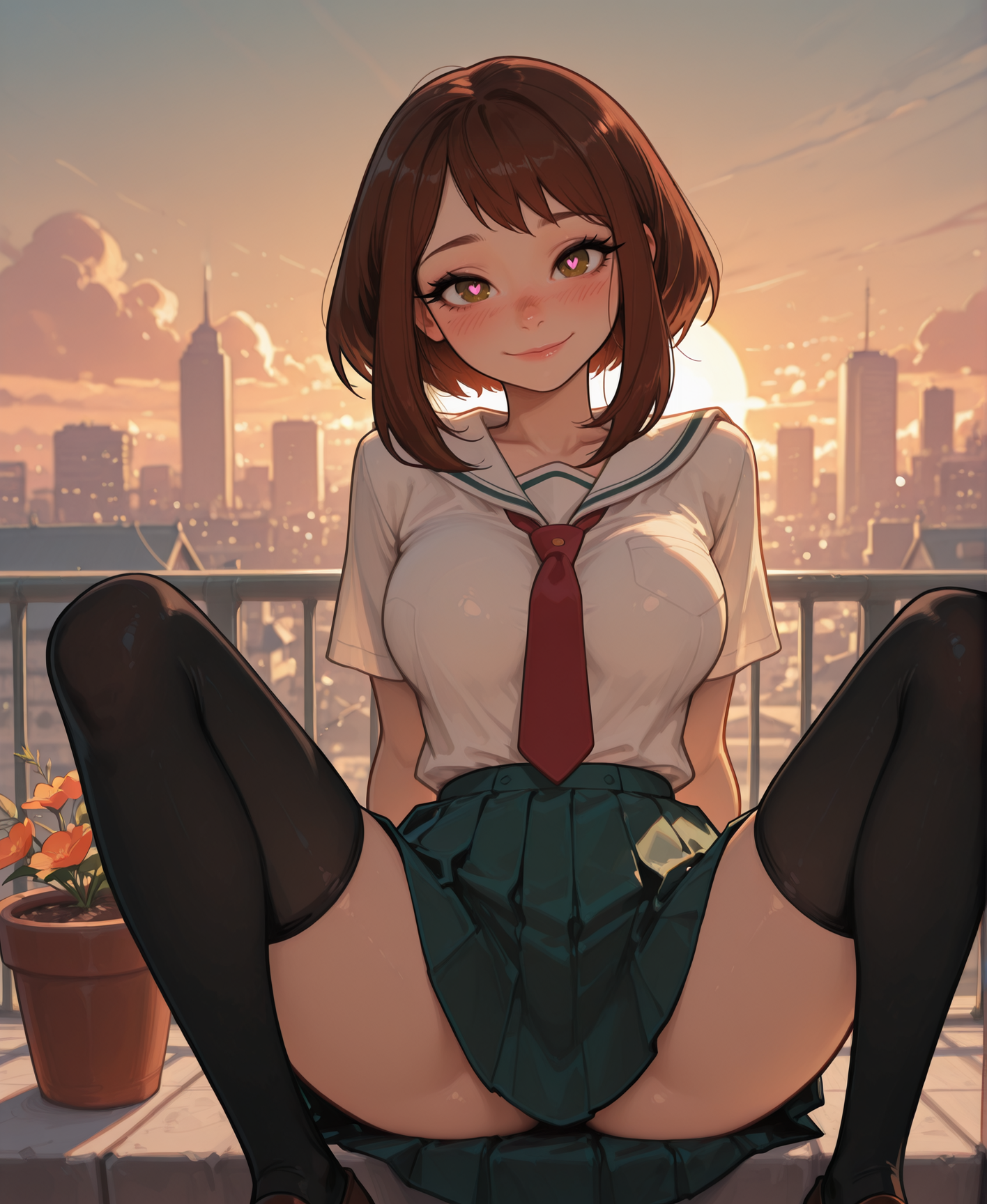 Ochako Uraraka (My Hero Academia) Rule 34 Image