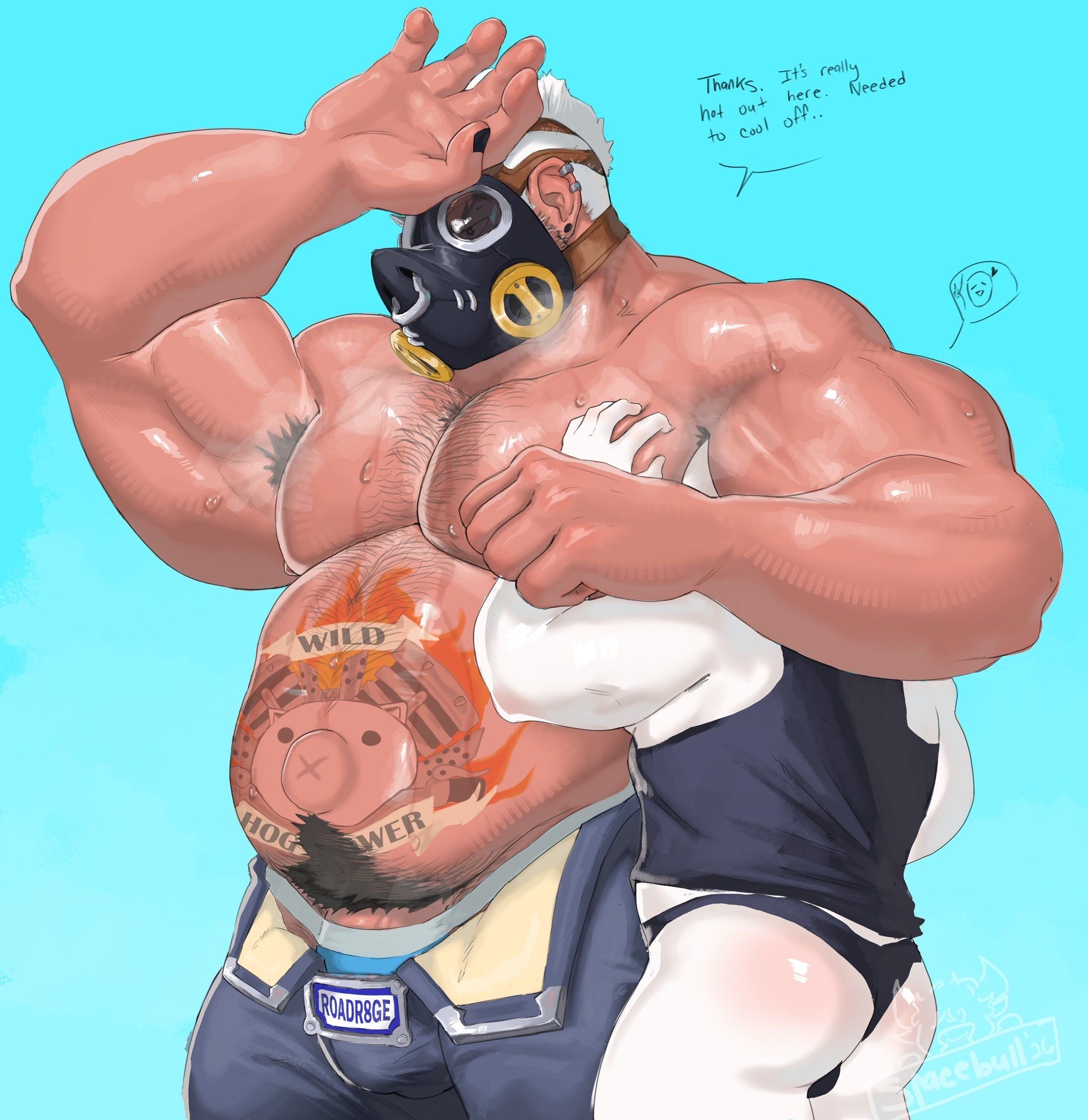 Anonymous Male (Overwatch) Rule 34 Image