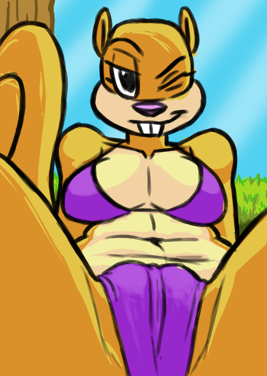 Sandy Cheeks (Spongebob Squarepants) Rule 34 Image
