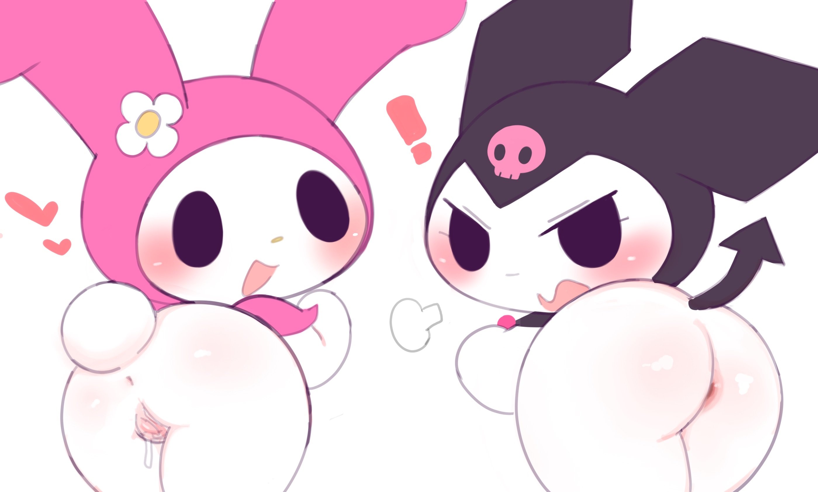 Kuromi (Onegai My Melody) Rule 34 Image