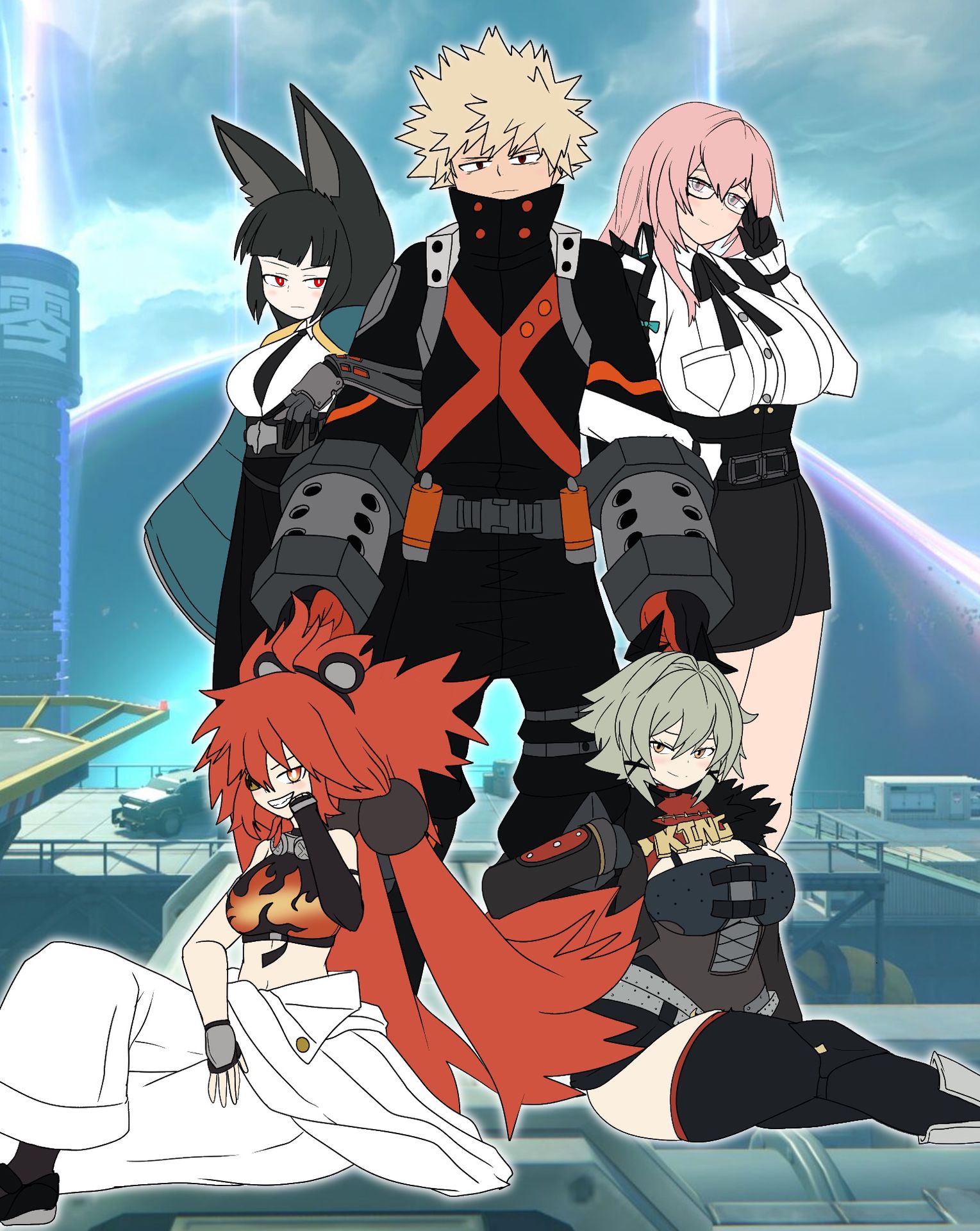 Bakugou Katsuki (Belobog Heavy Industries) Rule 34 Image