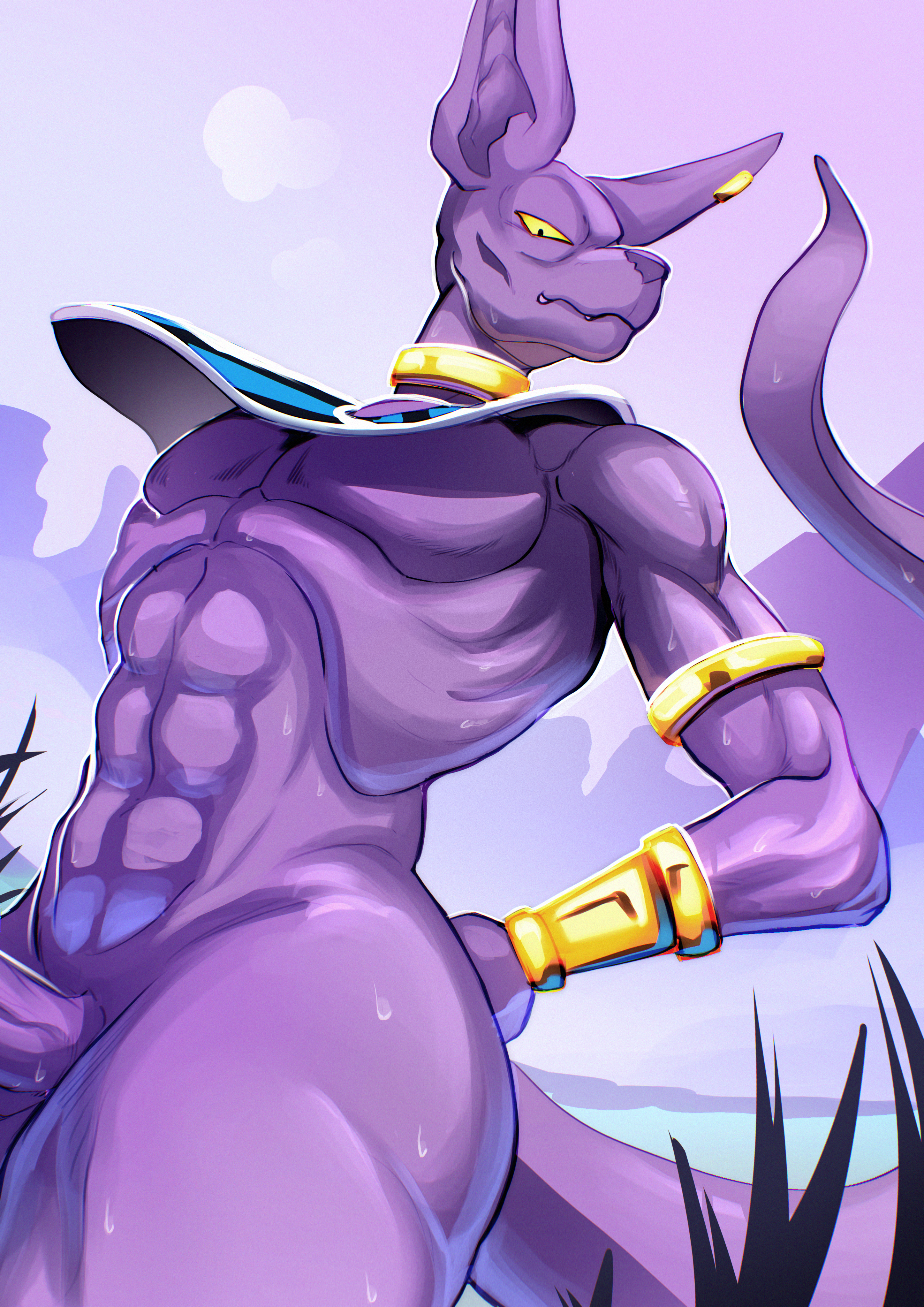 Beerus (Dragon Ball) Rule 34 Image