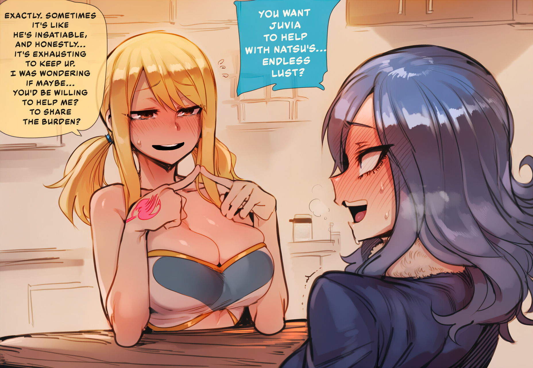 Juvia Lockser (Fairy Tail) Rule 34 Image