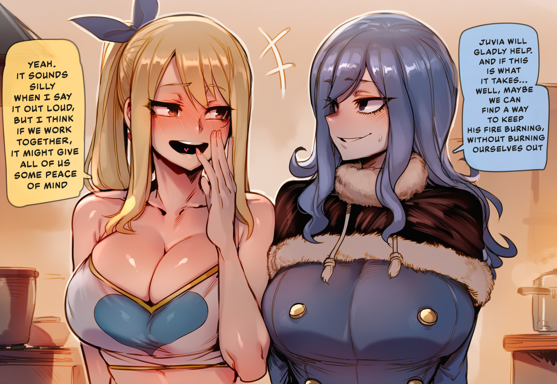 Juvia Lockser (Fairy Tail) Rule 34 Image