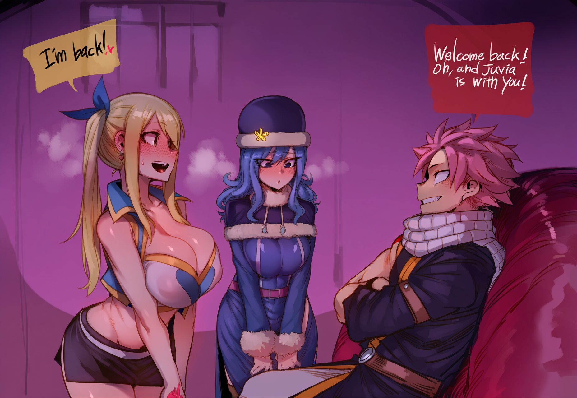 Juvia Lockser (Fairy Tail) Rule 34 Image