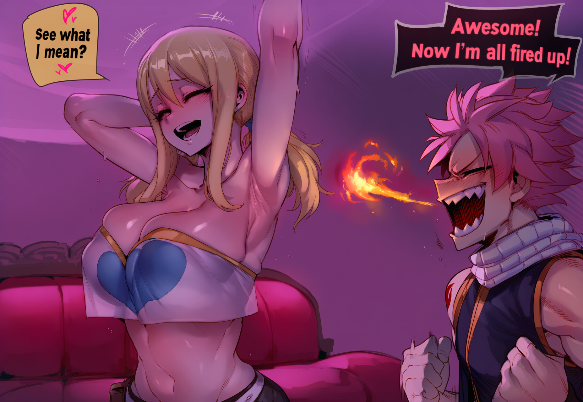 Lucy Heartfilia (Fairy Tail) Rule 34 Image