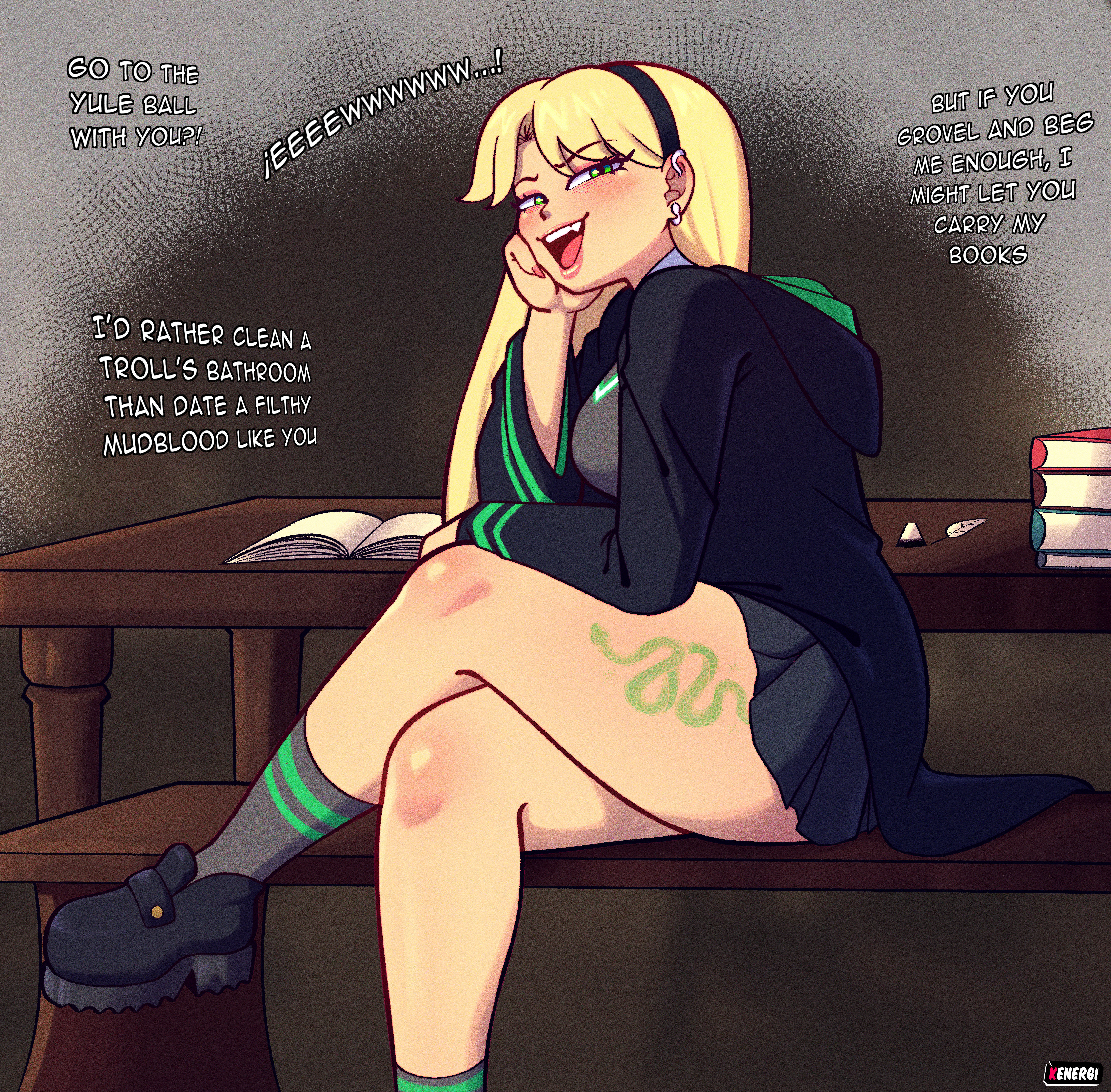Draco Malfoy (Harry Potter) Rule 34 Image