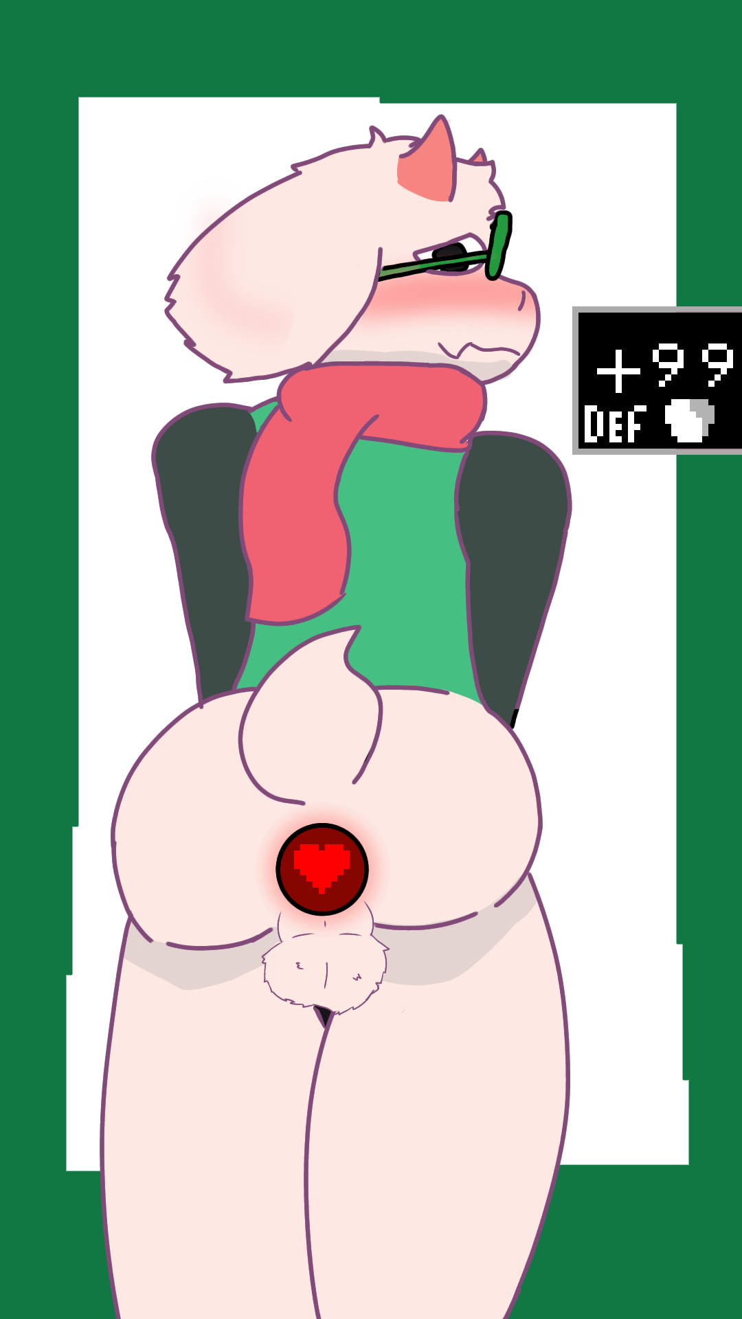 Ralsei (Deltarune) Rule 34 Image