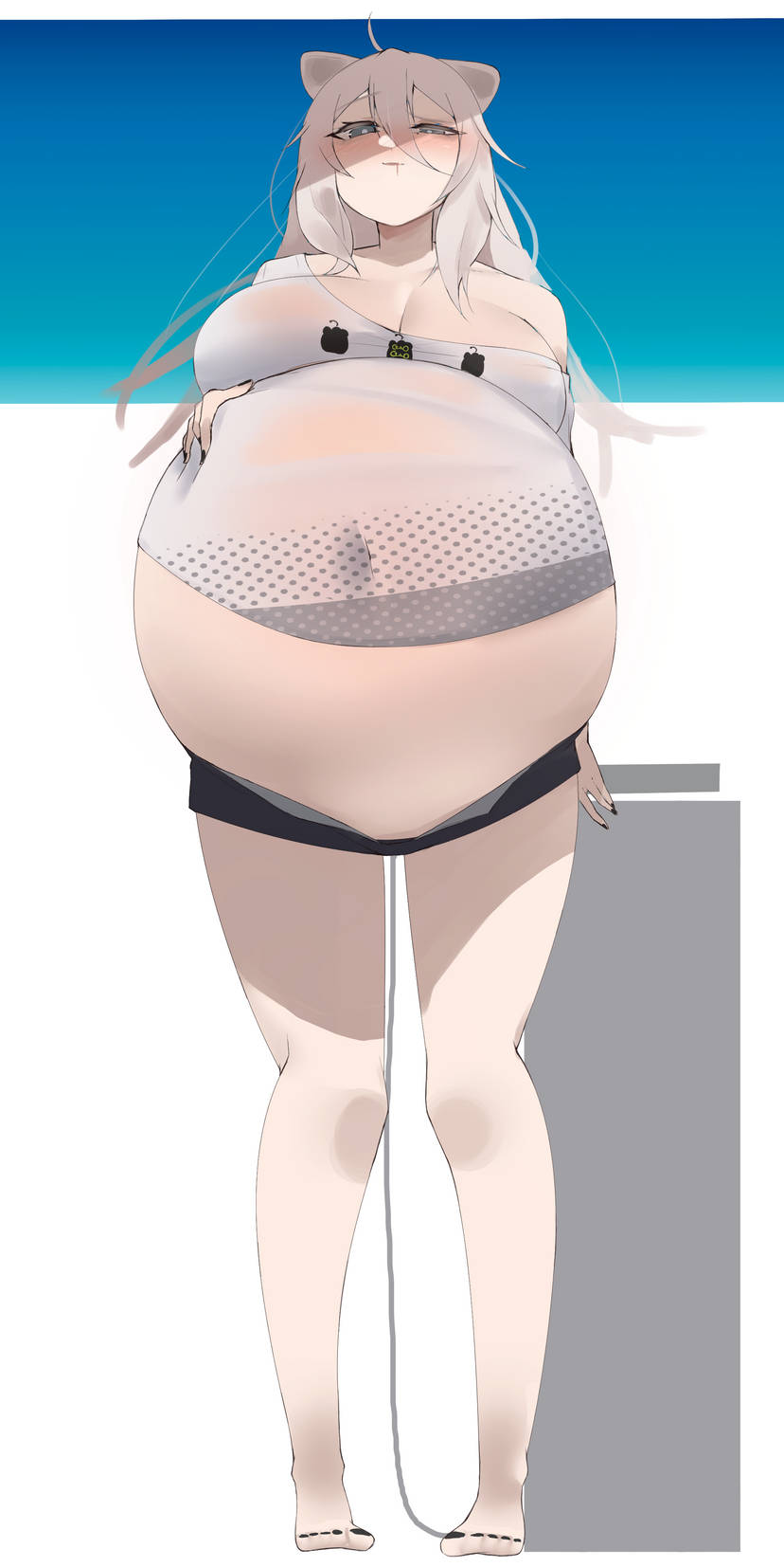 Belly Bigger Than Head Rule 34 Image